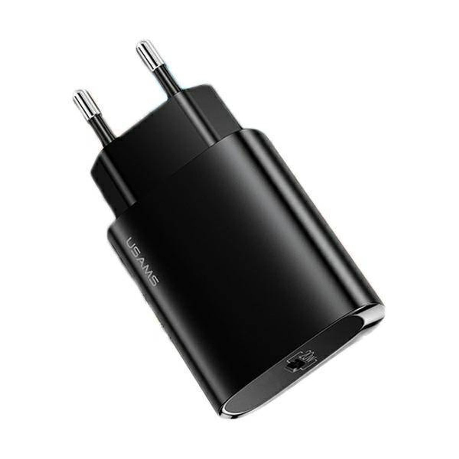 

USAMS Ład. siec. 1xUSB-C T39 20W (only head) PD3.0 Fast Charging czarny/black CC131TC01 (US-CC131)