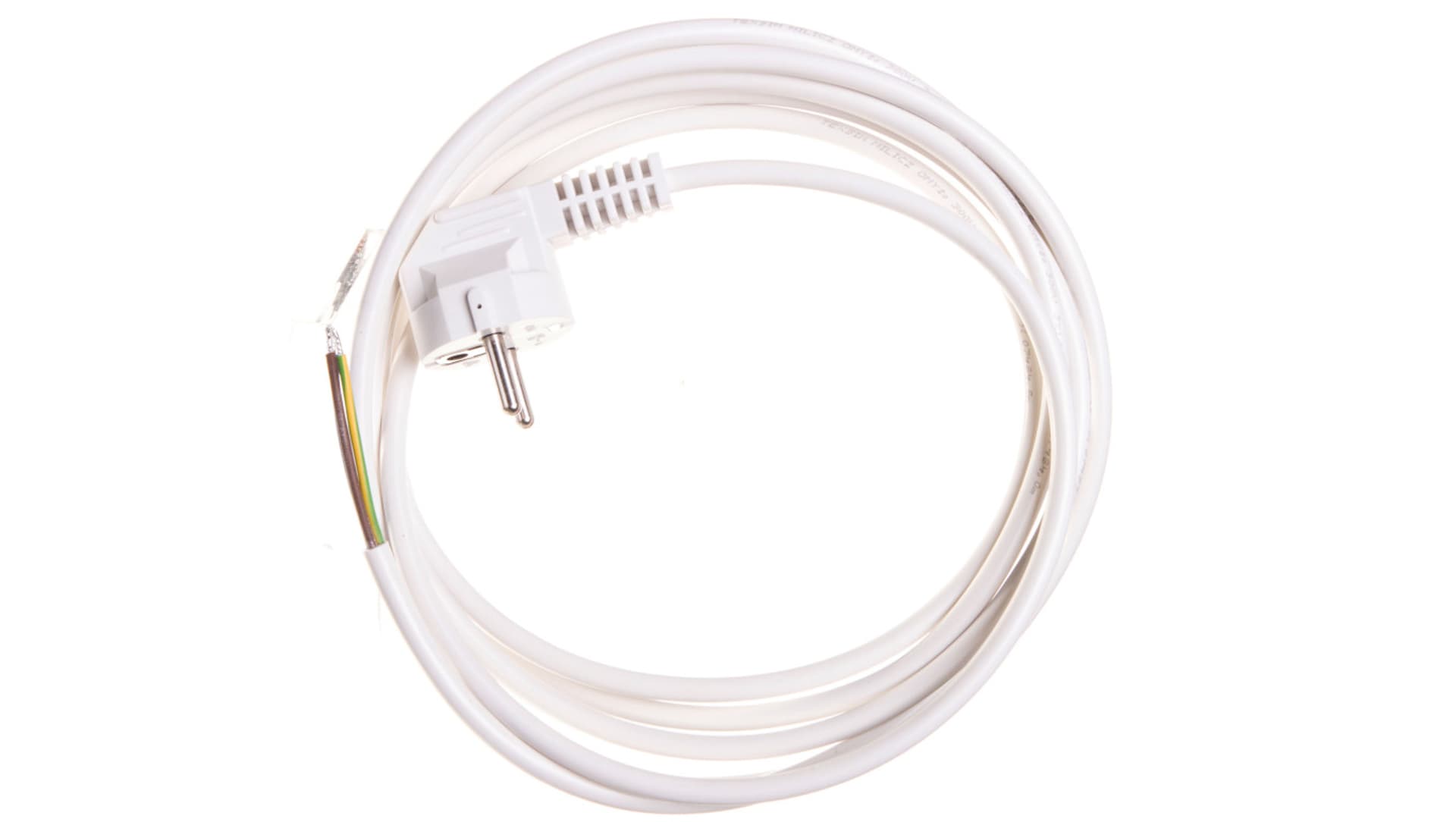 

Przewód przyłączeniowy W-2 3x1,0 mm2 biały z wtyczką kątową 3m 51.925