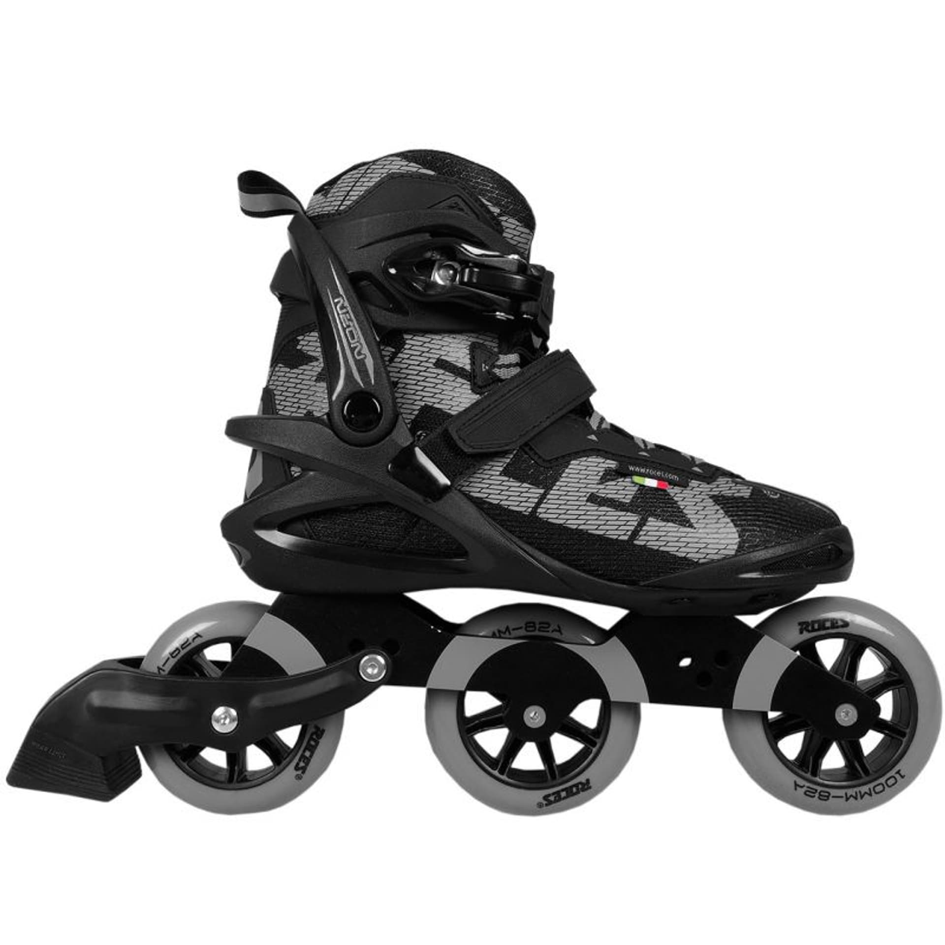 

Łyżworolki Roces Neon Tif M 400879 (kolor Czarny. Szary/Srebrny, rozmiar 44)