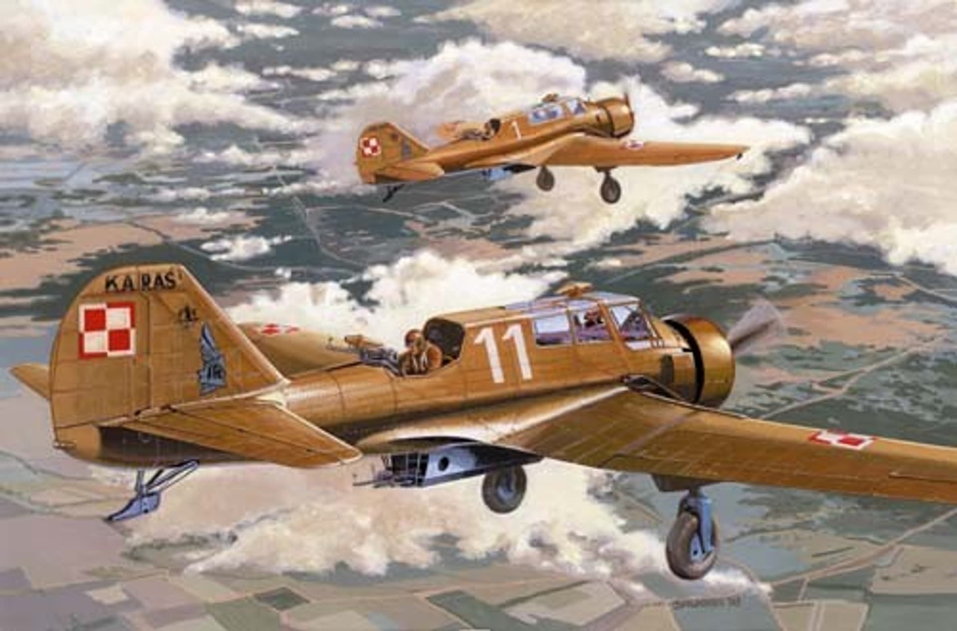 

PZL-23A "KARAŚ" Polski Samolot Bombowy - wersja wczesna
