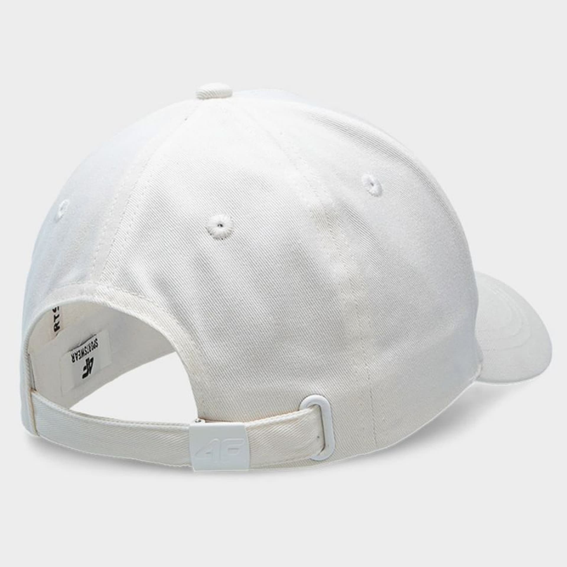 

Czapka z daszkiem 4F 4FSS23ACABM119 (kolor Biały)