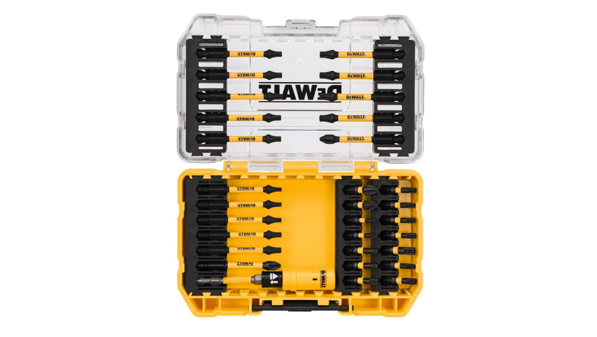 

Zestaw bitów udarowych 31szt. FLEXTORQ DT70738T-QZ