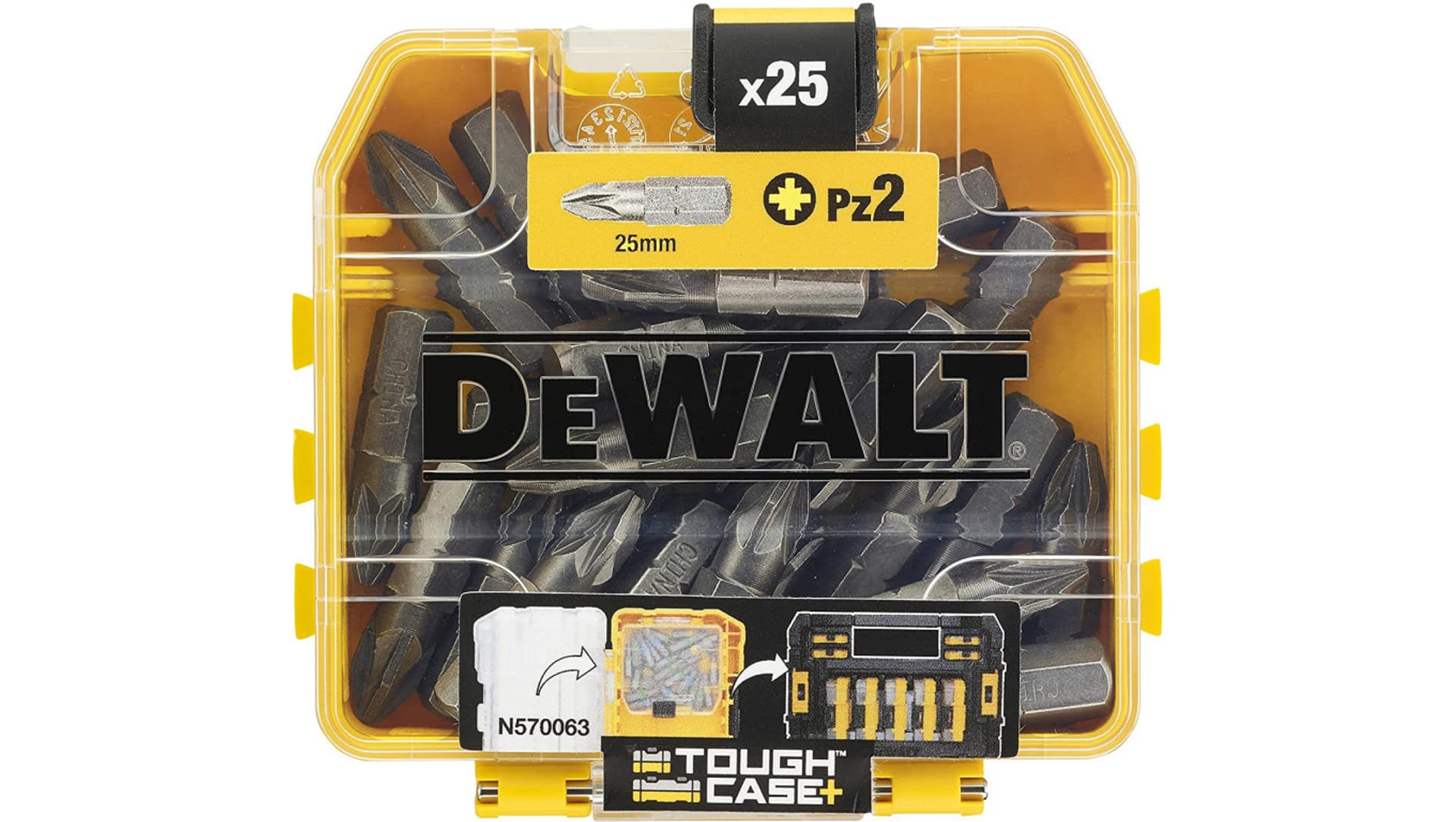 

DEWALT KOŃCÓWKA PZ2x25/25szt.