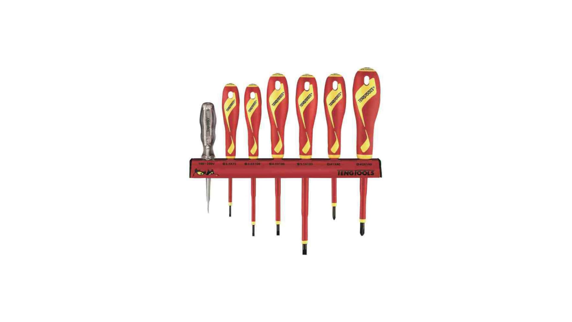 

Zestaw wkrętaków 1000V na wieszaku ściennym WRMDV07N Teng Tools