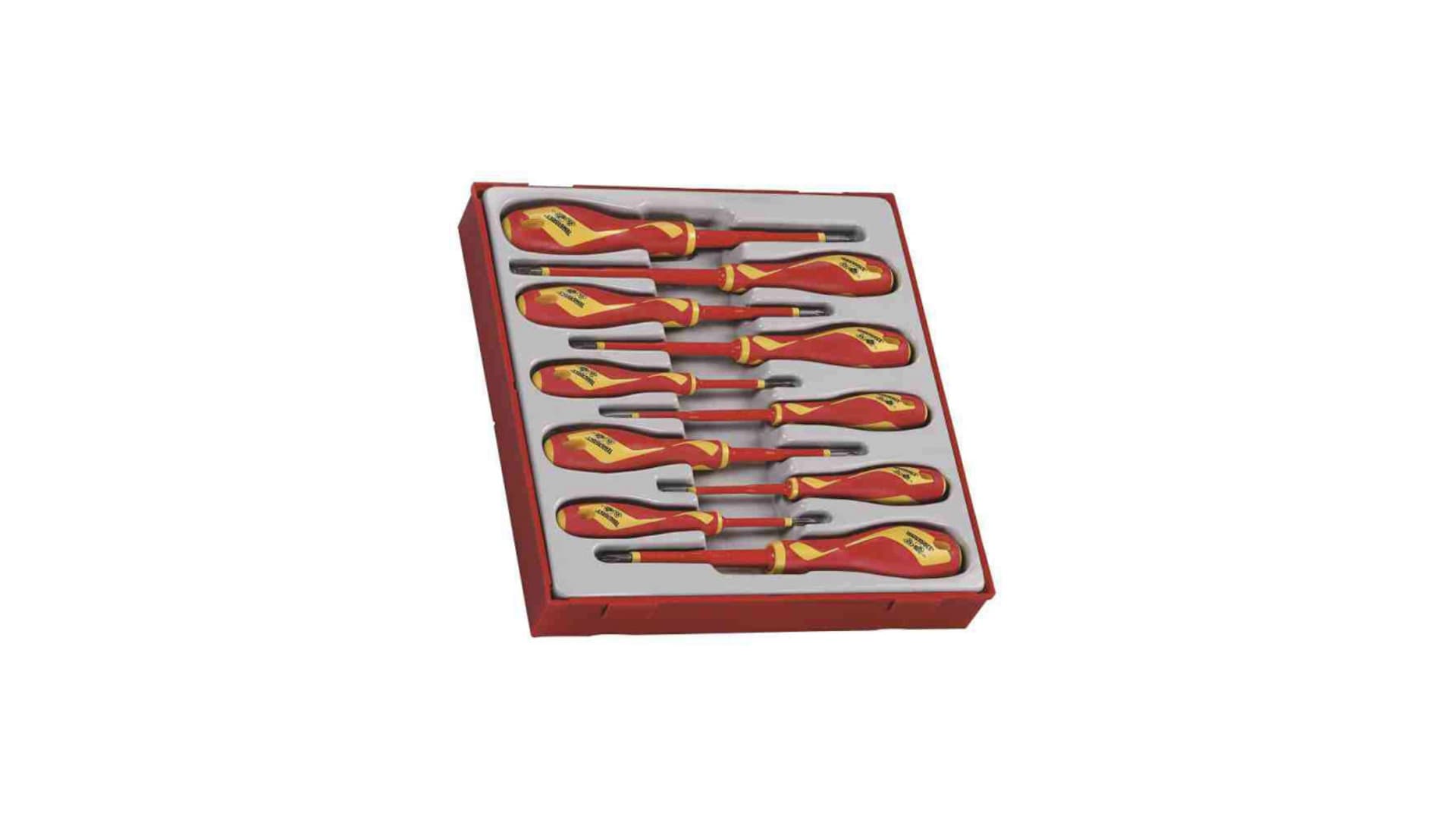 

Zestaw wkrętaków 10 elementowy 1000V Teng Tools TTDV910N 174390104
