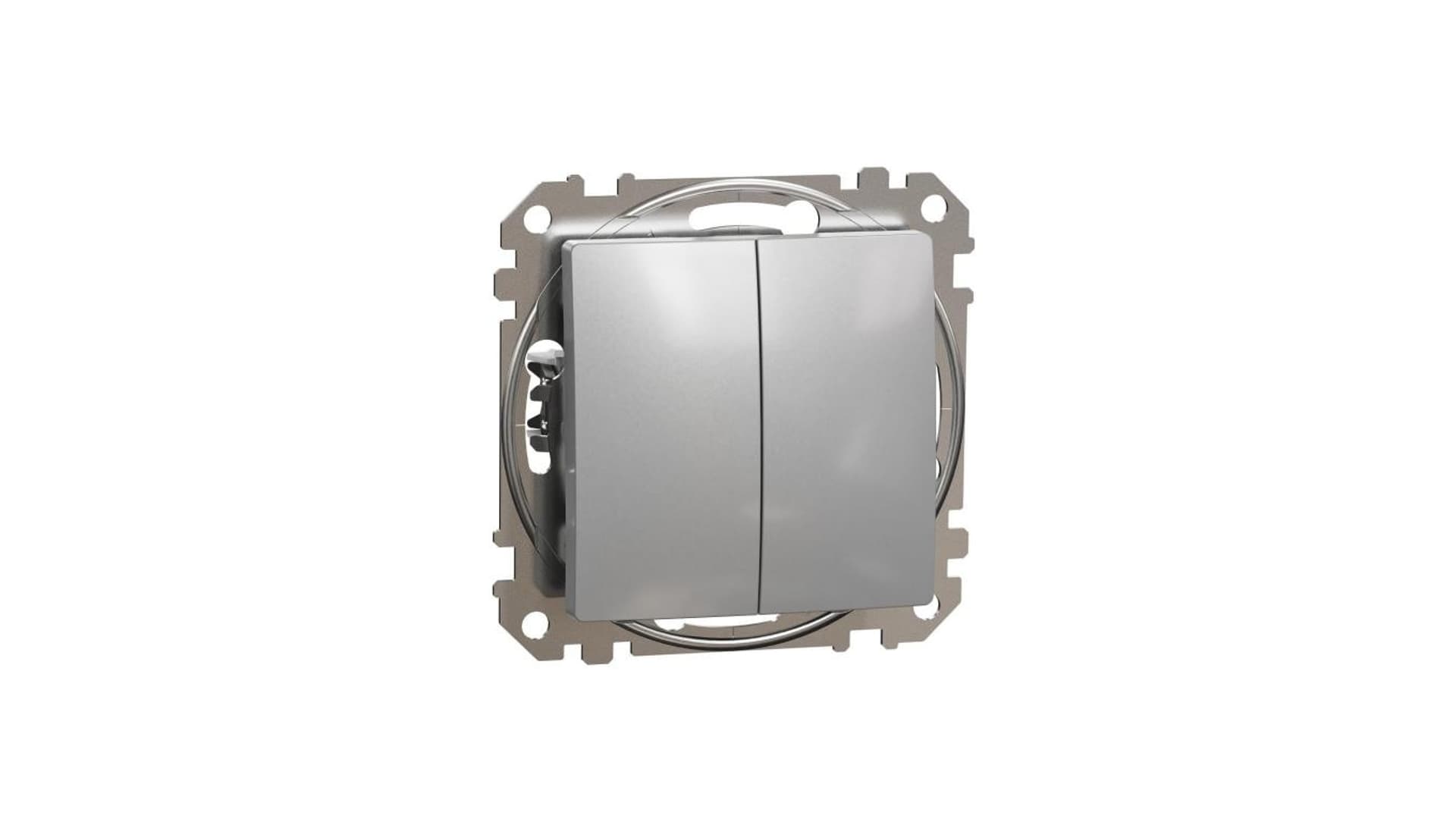 

Schneider Electric, Sedna Design i Elements, Łącznik świecznikowy, srebrne aluminium, SDD113105