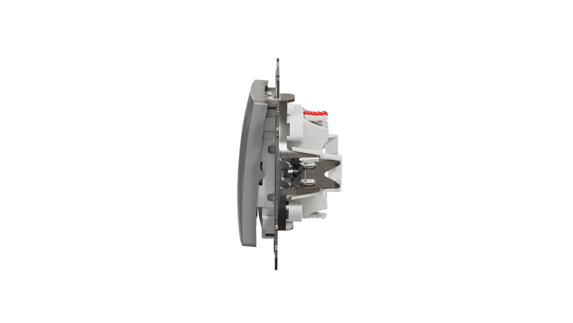 

Schneider Electric, Sedna Design i Elements, Łącznik schodowy, srebrne aluminium, SDD113106