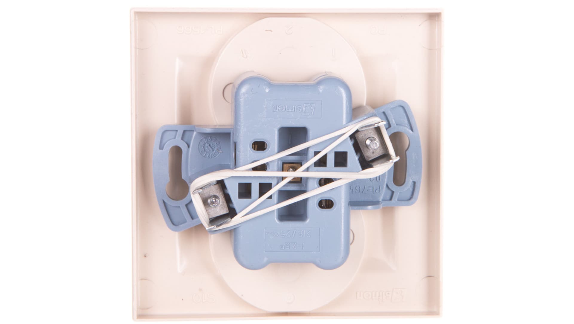 

Simon 10 Gniazdo podwójne z/u MONOBLOCK 16A, 250V krem CGZ2/41