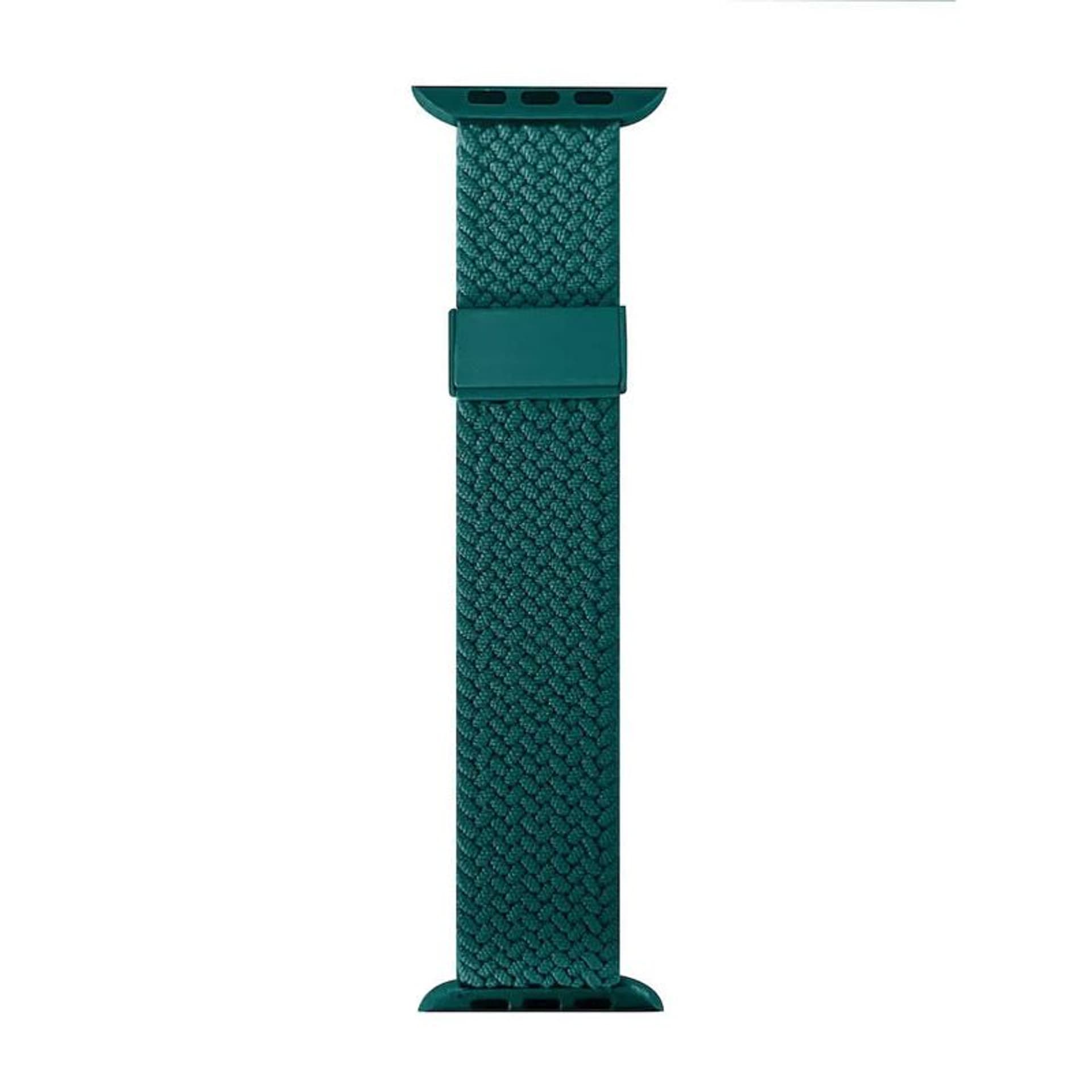 

Puro Loop Band - Pleciony pasek do Apple Watch 42/44/45/49 mm (zielony)