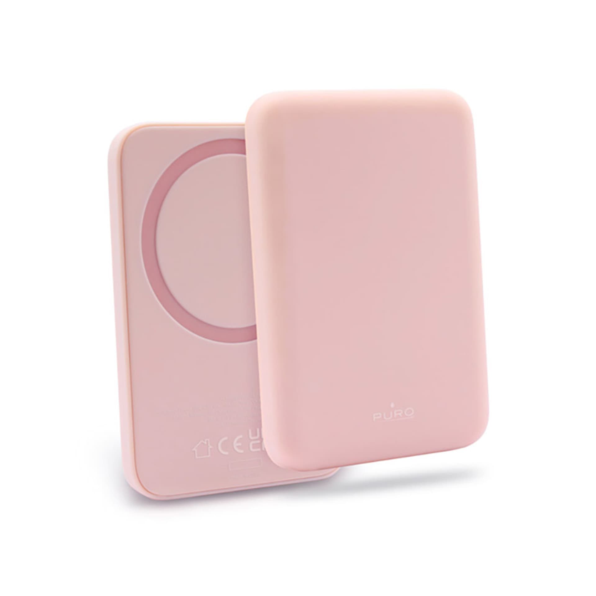 

PURO Slim PowerMag Power Bank – Power Bank indukcyjny 4000 mAh MagSafe (Dusty Pink)