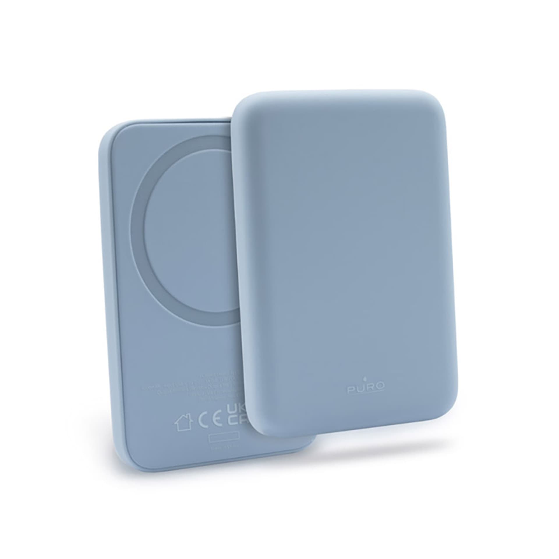 

PURO Slim PowerMag Power Bank – Power Bank indukcyjny 4000 mAh MagSafe (Powder Blue)