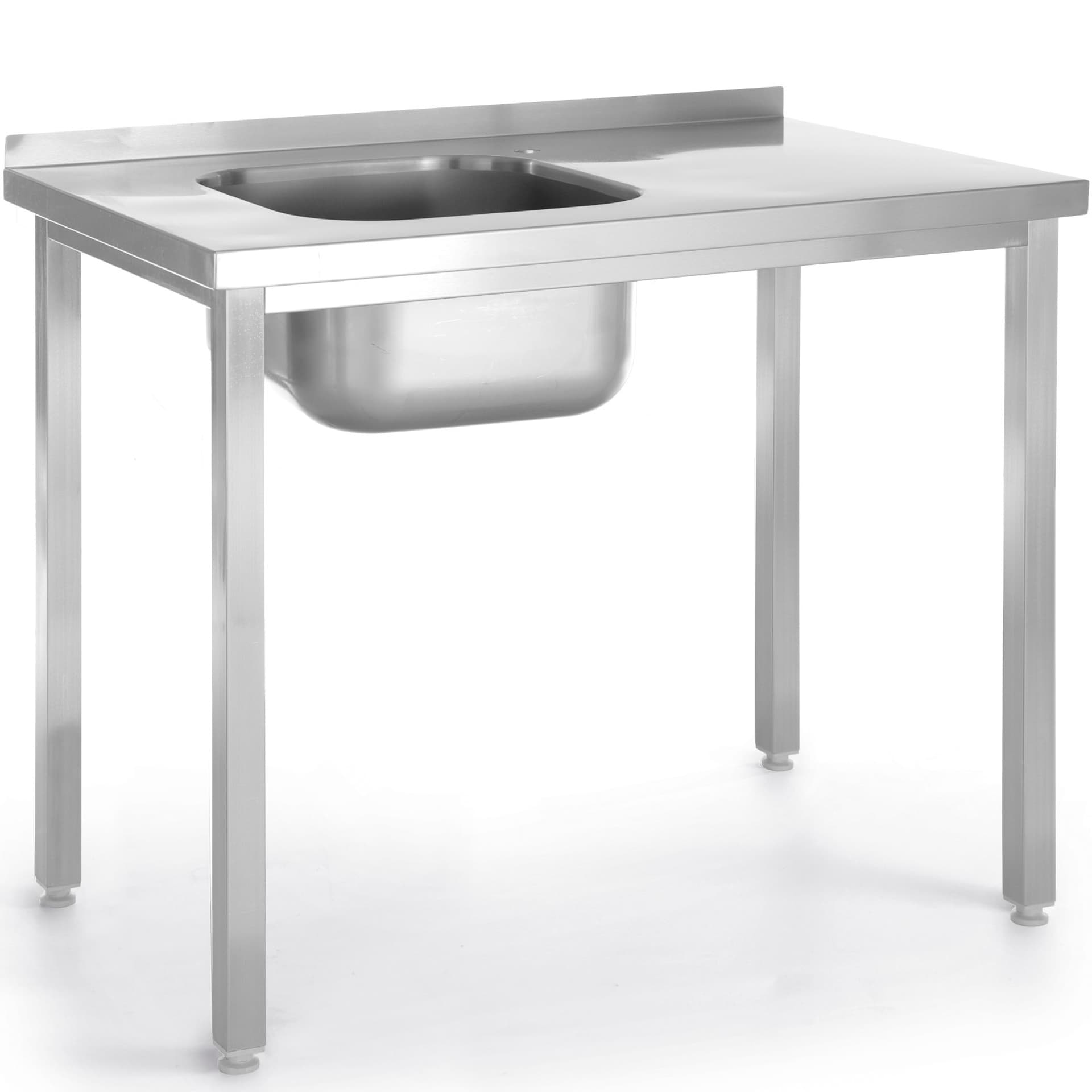 

Basen zlew jednokomorowy lewy Budget Line STAL 1000 x 600 x 850 cm - Hendi 816790