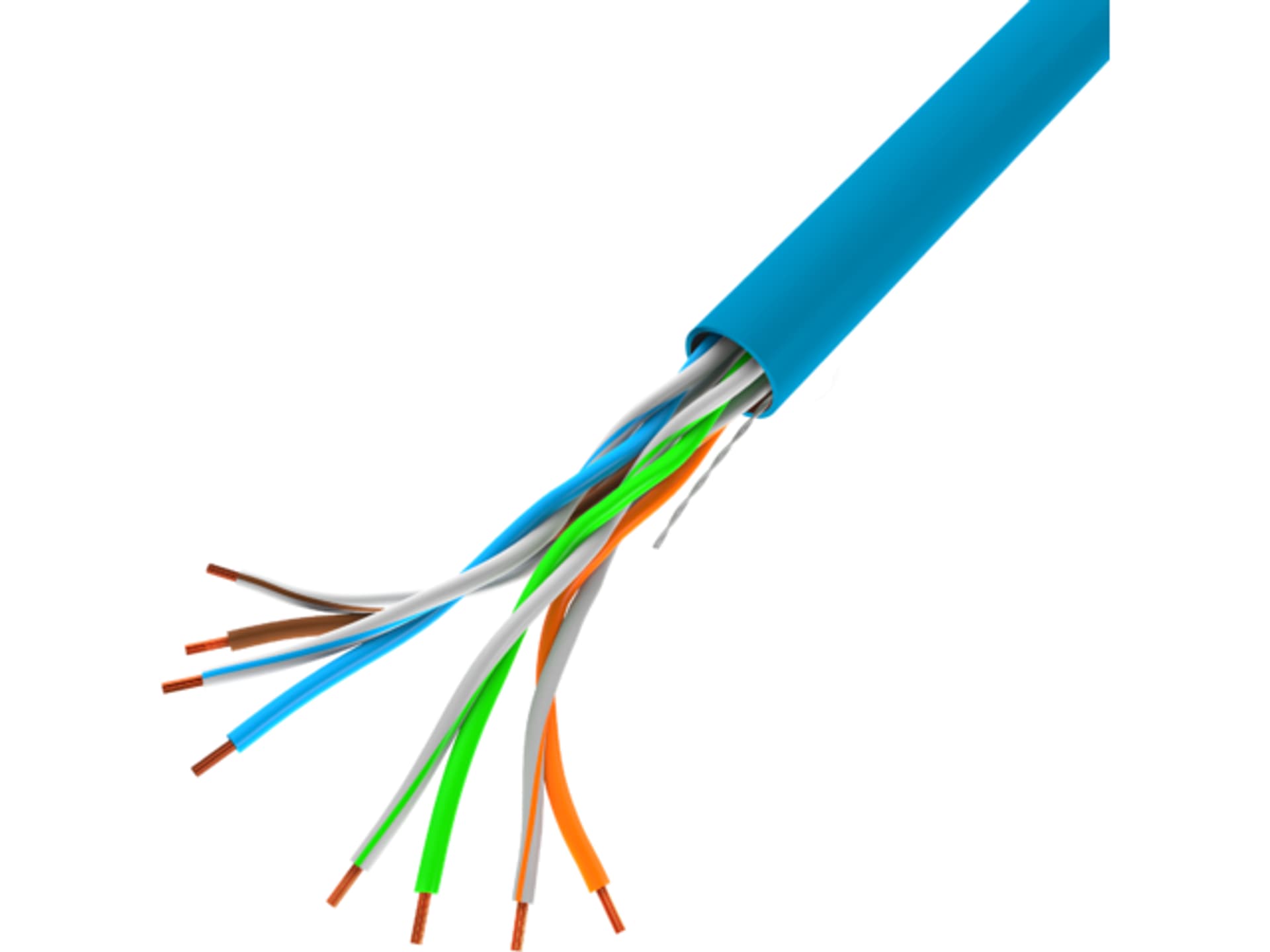 

LANBERG KABEL LAN UTP 100MB/S 305M DRUT CCA NIEBIESKI