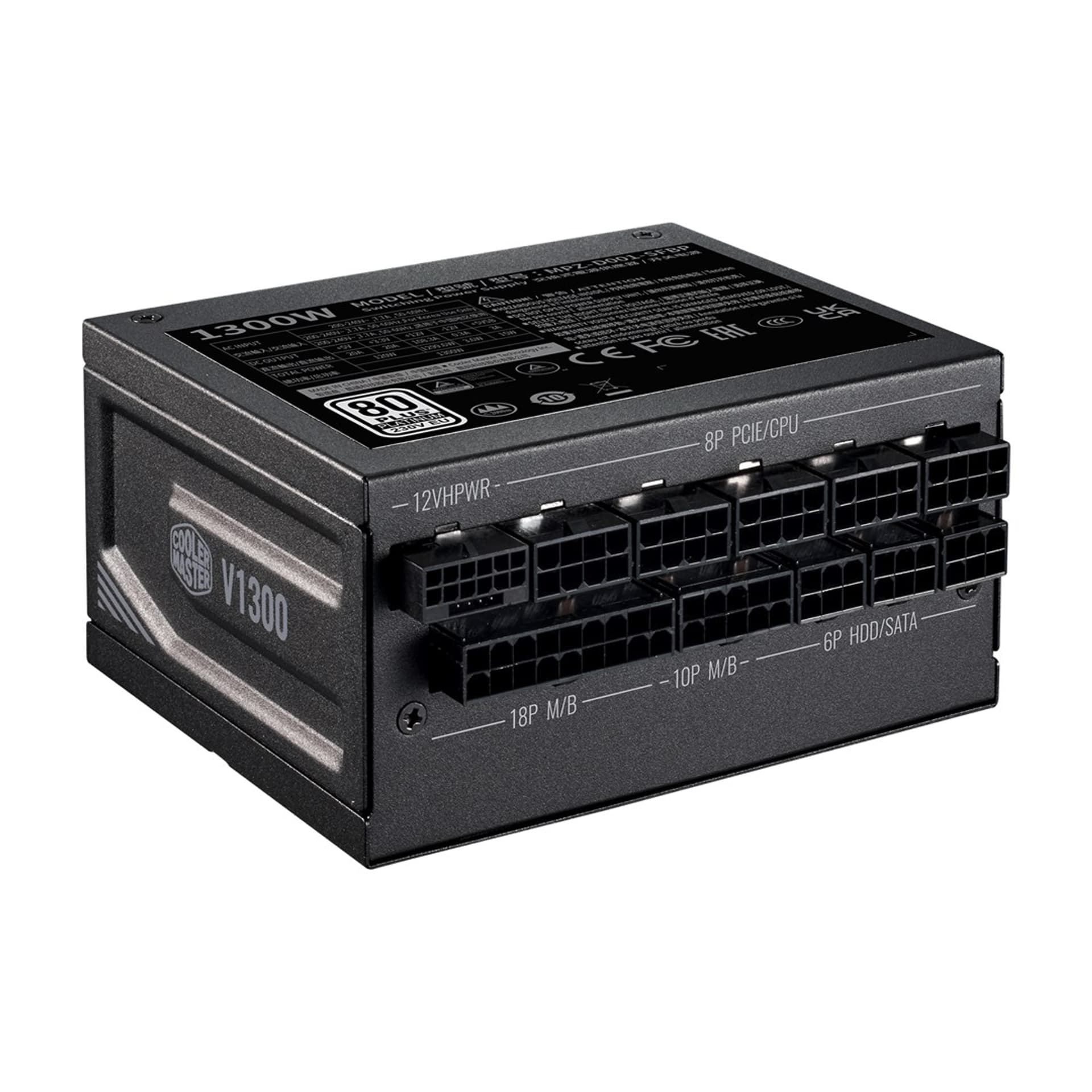 

COOLER MASTER ZASILACZ V SFX 1300W MODULARNY 80+ PLATINUM ATX3.0 MPZ-D001-SFBP-BEU