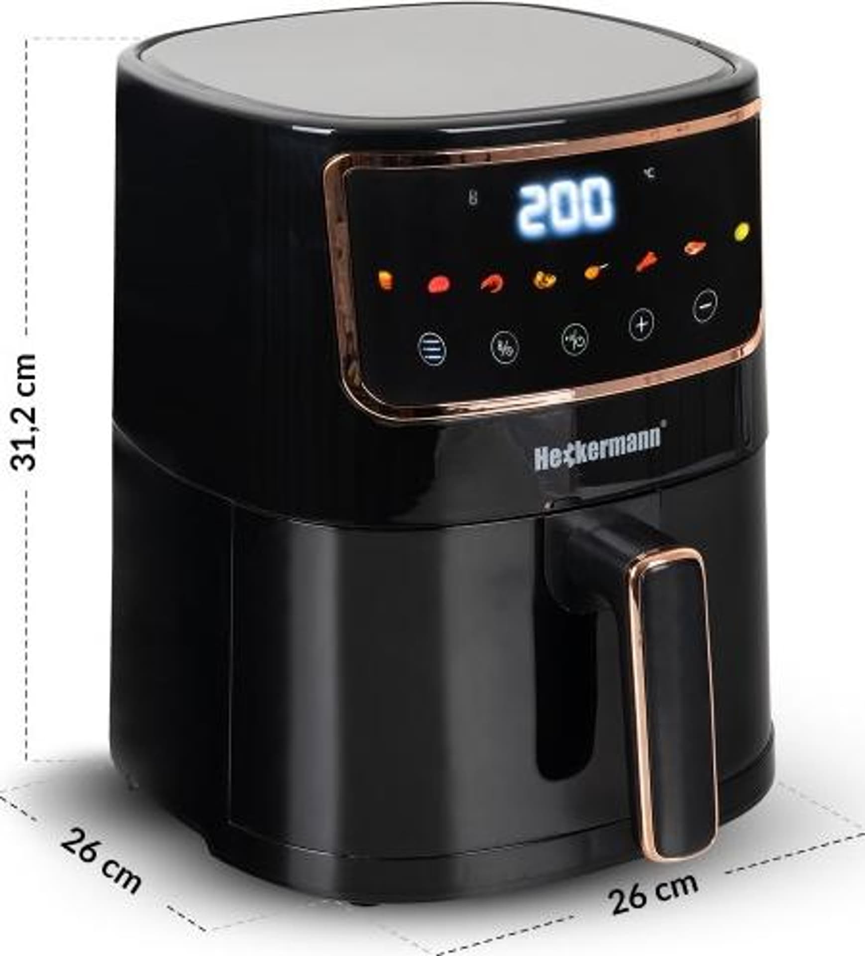 

FRYTKOWNICA BEZTŁUSZCZOWA FRYTOWNICA 1800W 4,7L