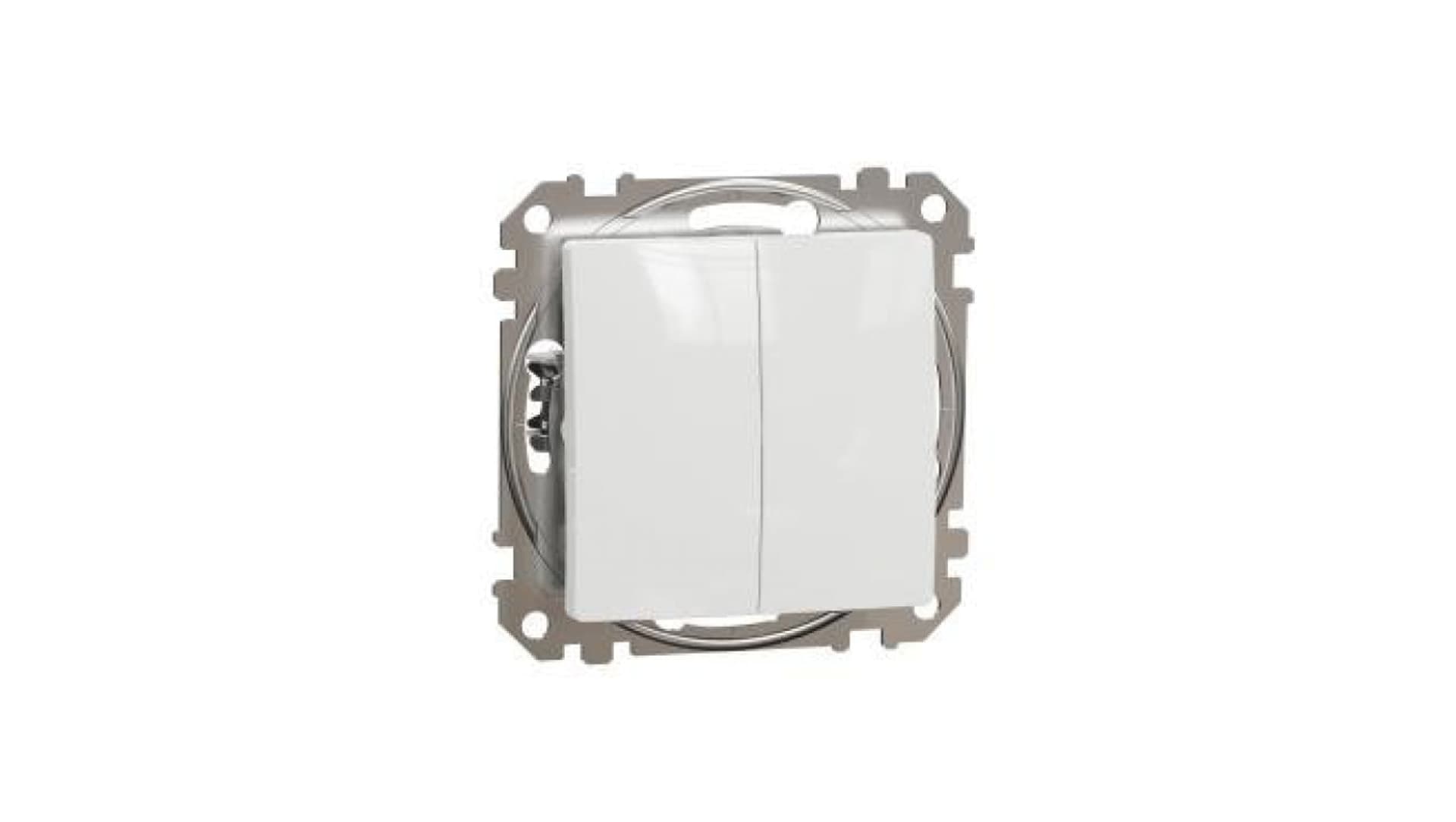 

Schneider Electric, Sedna Design i Elements, Przycisk podwójny, biały, SDD111118