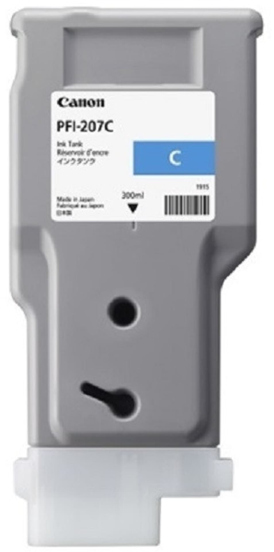 

Canon oryginalny ink / tusz PFI207C, cyan, 300ml, 8790B001, Canon iPF-680, 685, 780, 785