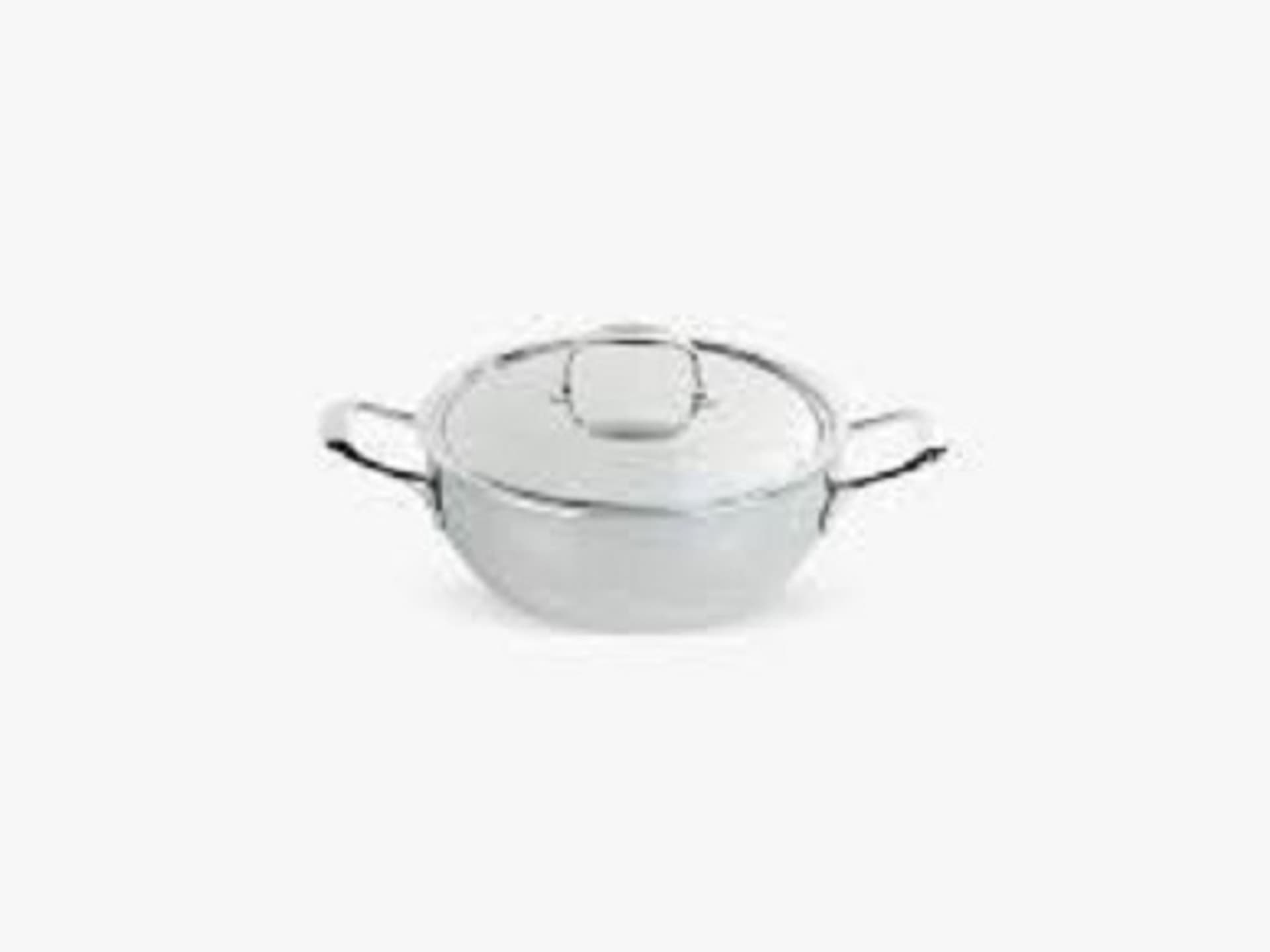 

Patelnia głęboka z 2 uchwytami DEMEYERE Atlantis 7 40850-935-0 - 28 cm