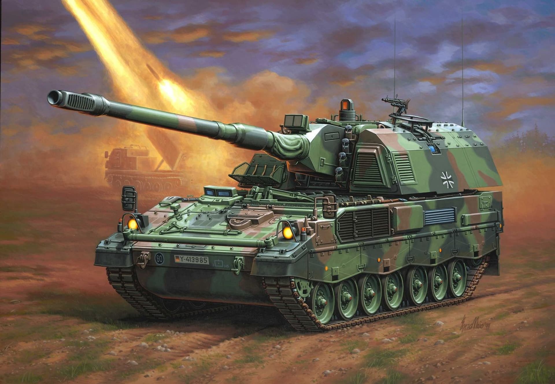 

Model plastikowy Panzerhaubitze 2000