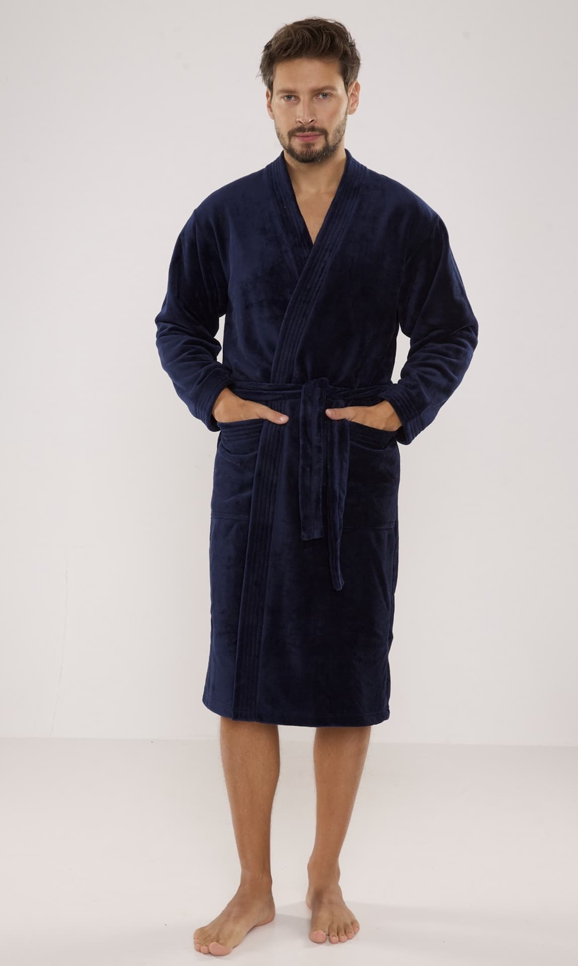 

SZLAFROK DE LAFENSE 391 HUGO (kolor jeans, rozmiar XXL)