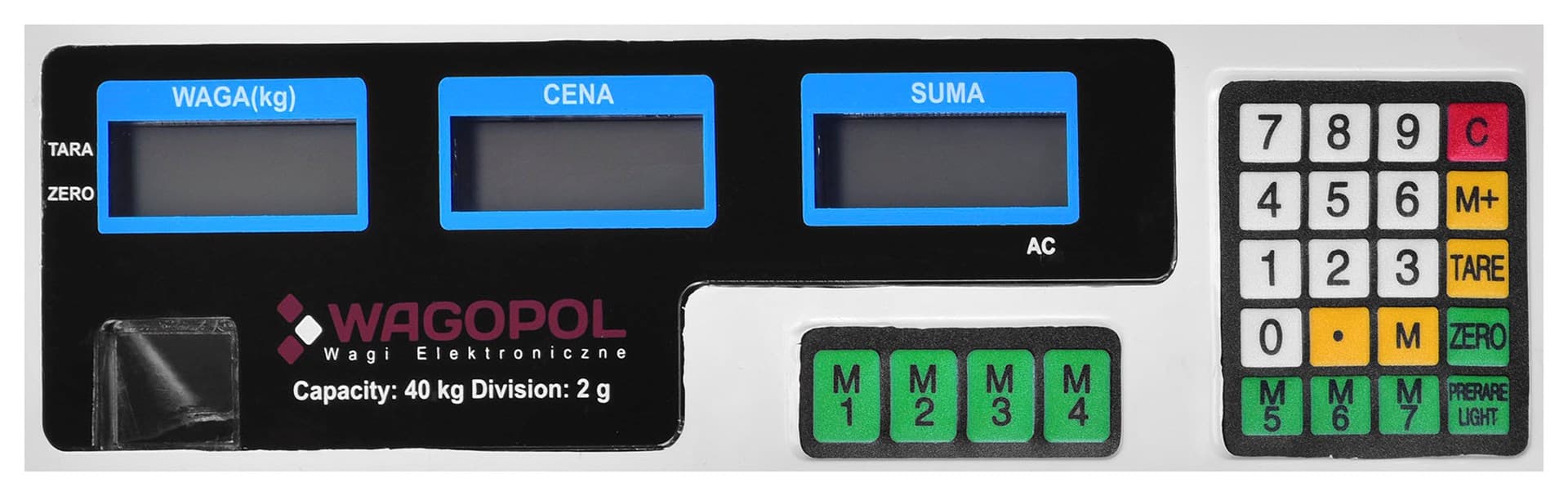 

Waga elektroniczna WAGI TARCZYN NWW-201 40kg