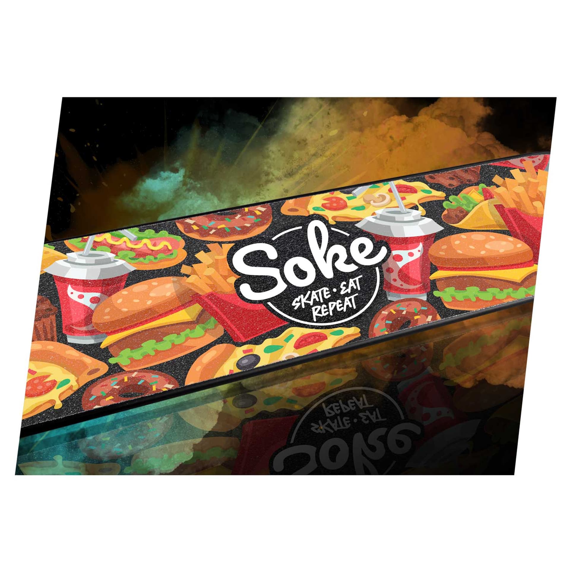 

Grip tape papier ścierny do hulajnogi Go! - Fast food