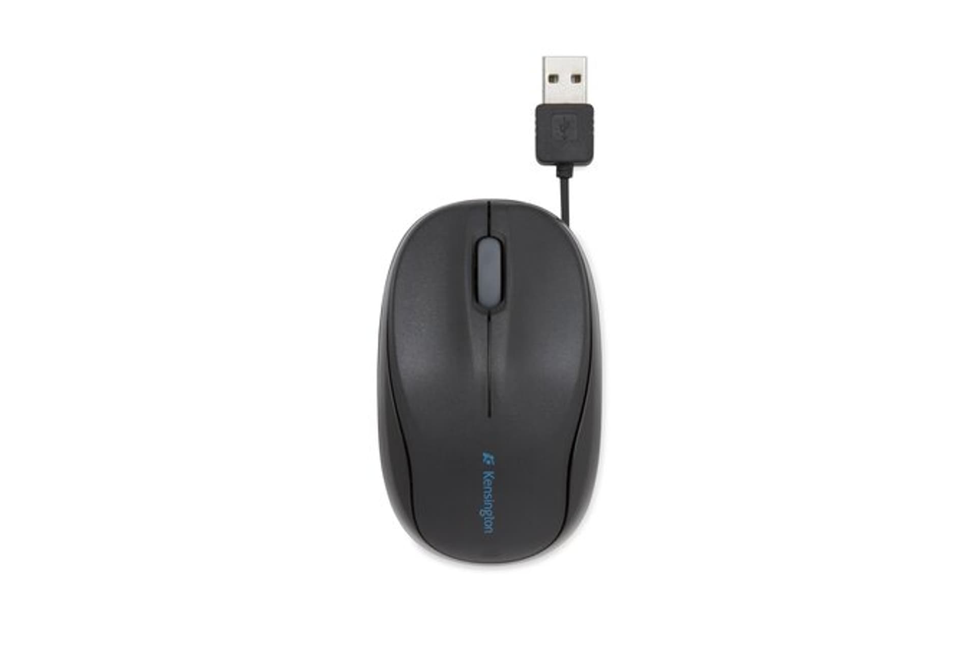 

Przewodowa mysz Kensington Pro Fit ze zwijanym kablem czarna K72339EU