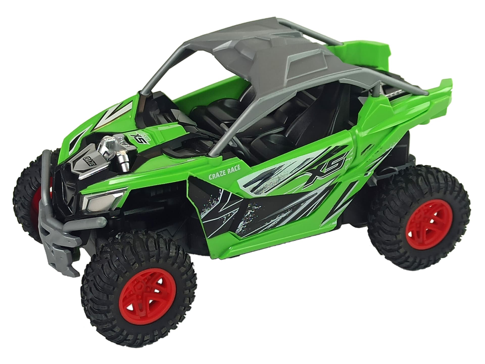 

Terenowe Auto Cross Country Zdalnie Sterowane Pilot 27 MHz Zielone