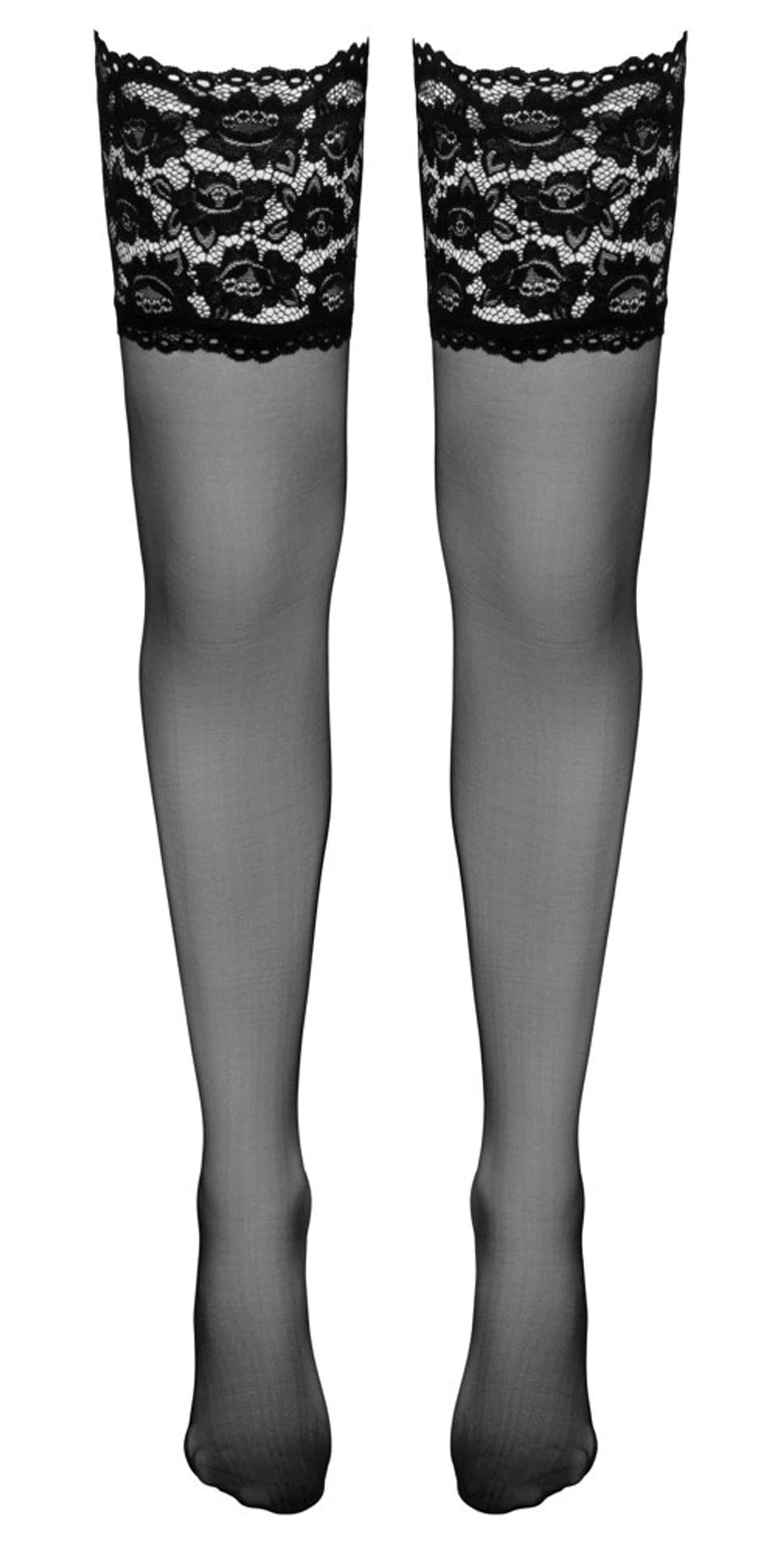 

Pończochy samonośne z szeroką koronką Pia S Cottelli Legwear