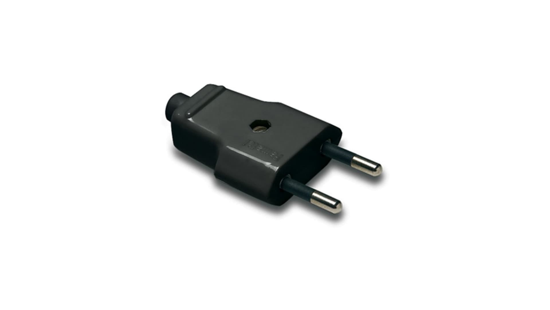 

Wtyczka płaska 10A b/u 250V czarna WT-1001 (ZN-11 2,5A)