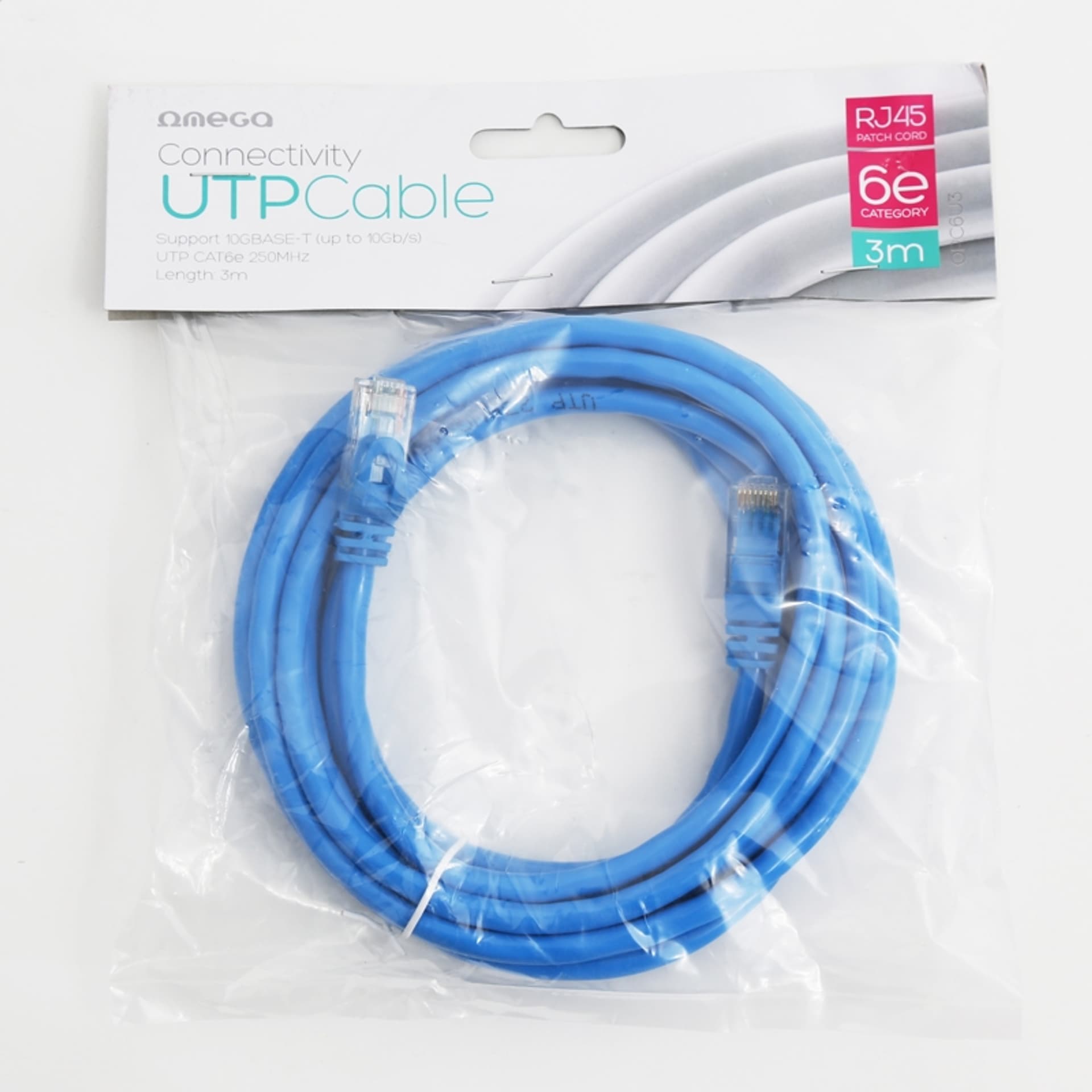 

OMEGA KABEL SIECIOWY UTP CAT6E PATCH CORD RJ45 3M [41061]