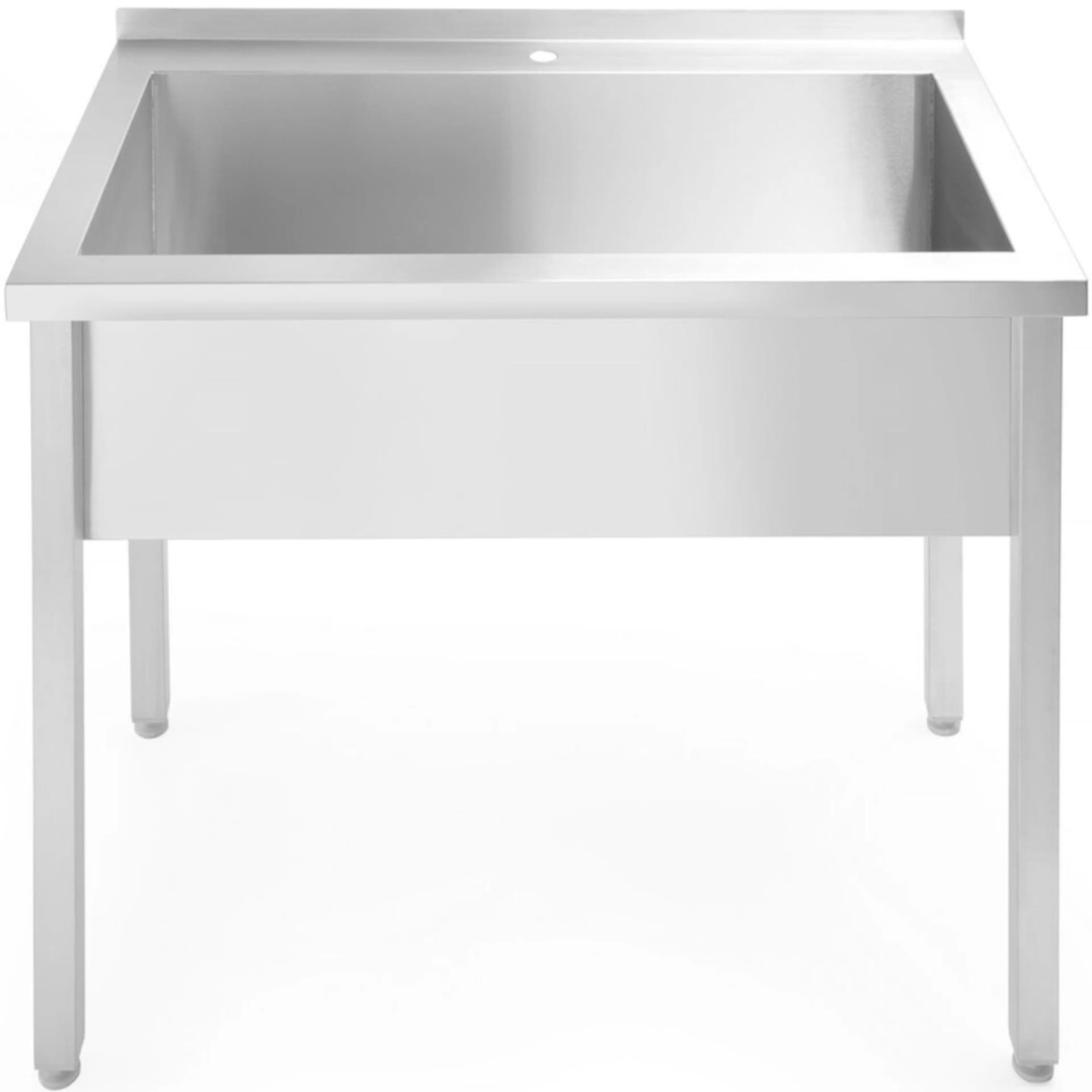 

Basen zlew gastronomiczny jednokomorowy Budget Line STAL 800 x 600 x 850 cm - Hendi 811009