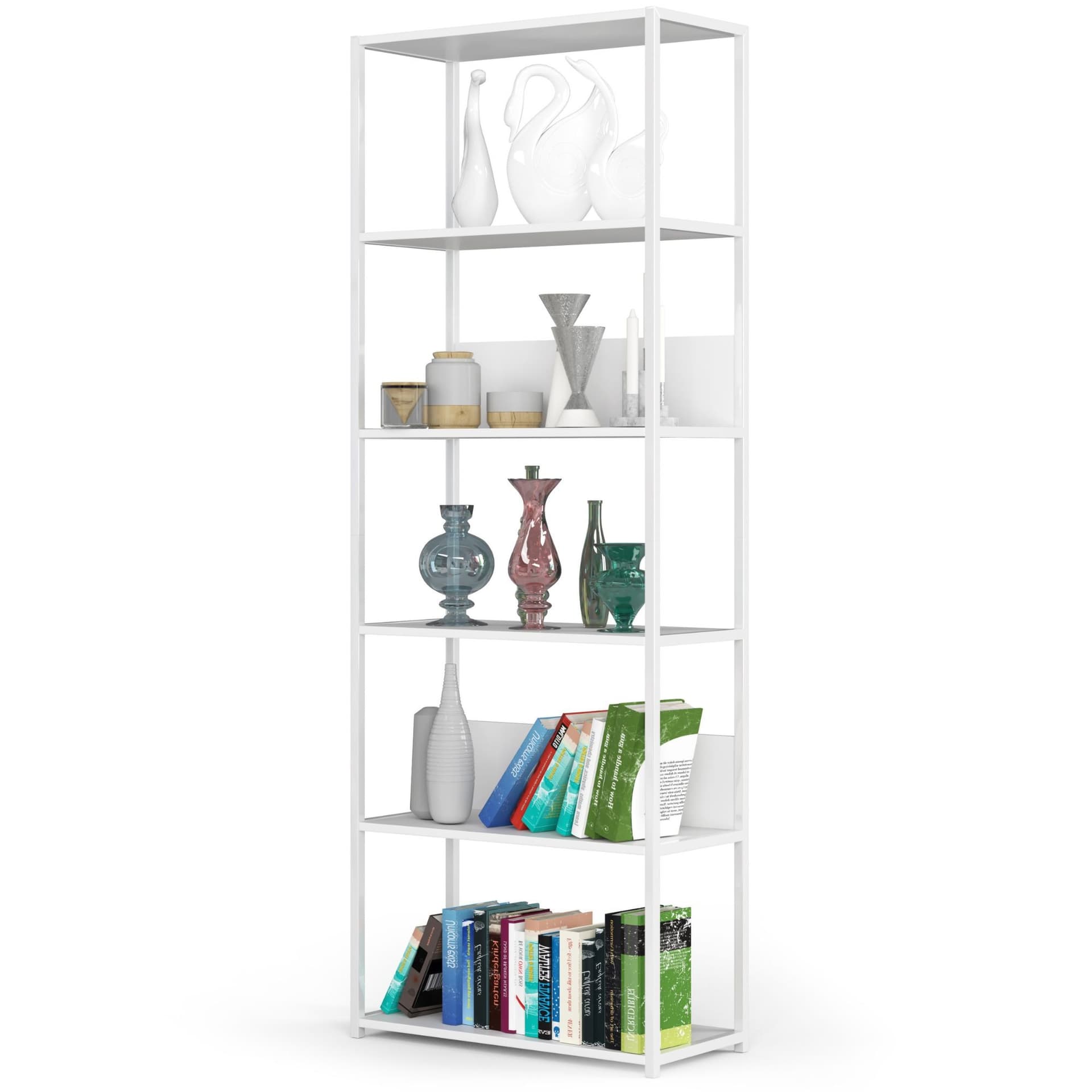 

REGAŁ METALOWY LOFT 700 BIAŁY/BIAŁY