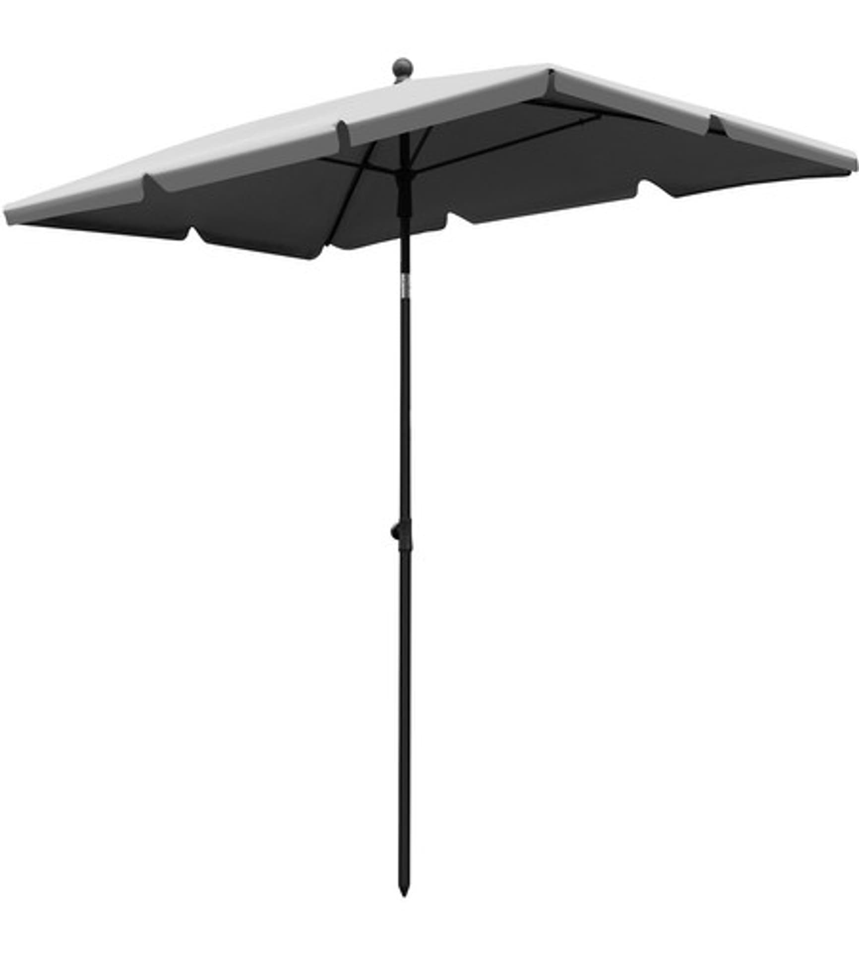 

Parasol ogrodowy składany szary