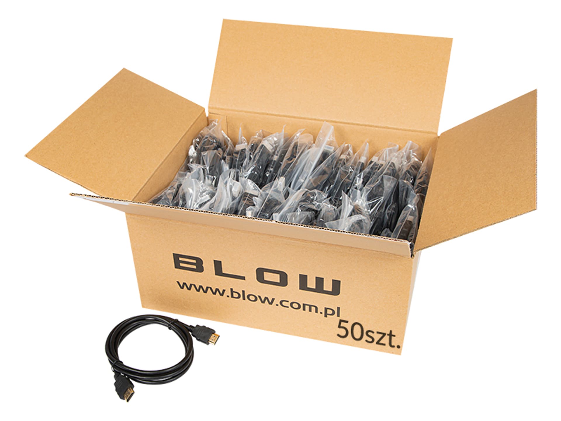

Przyłącze HDMI-HDMI 4K 1.5m 50szt