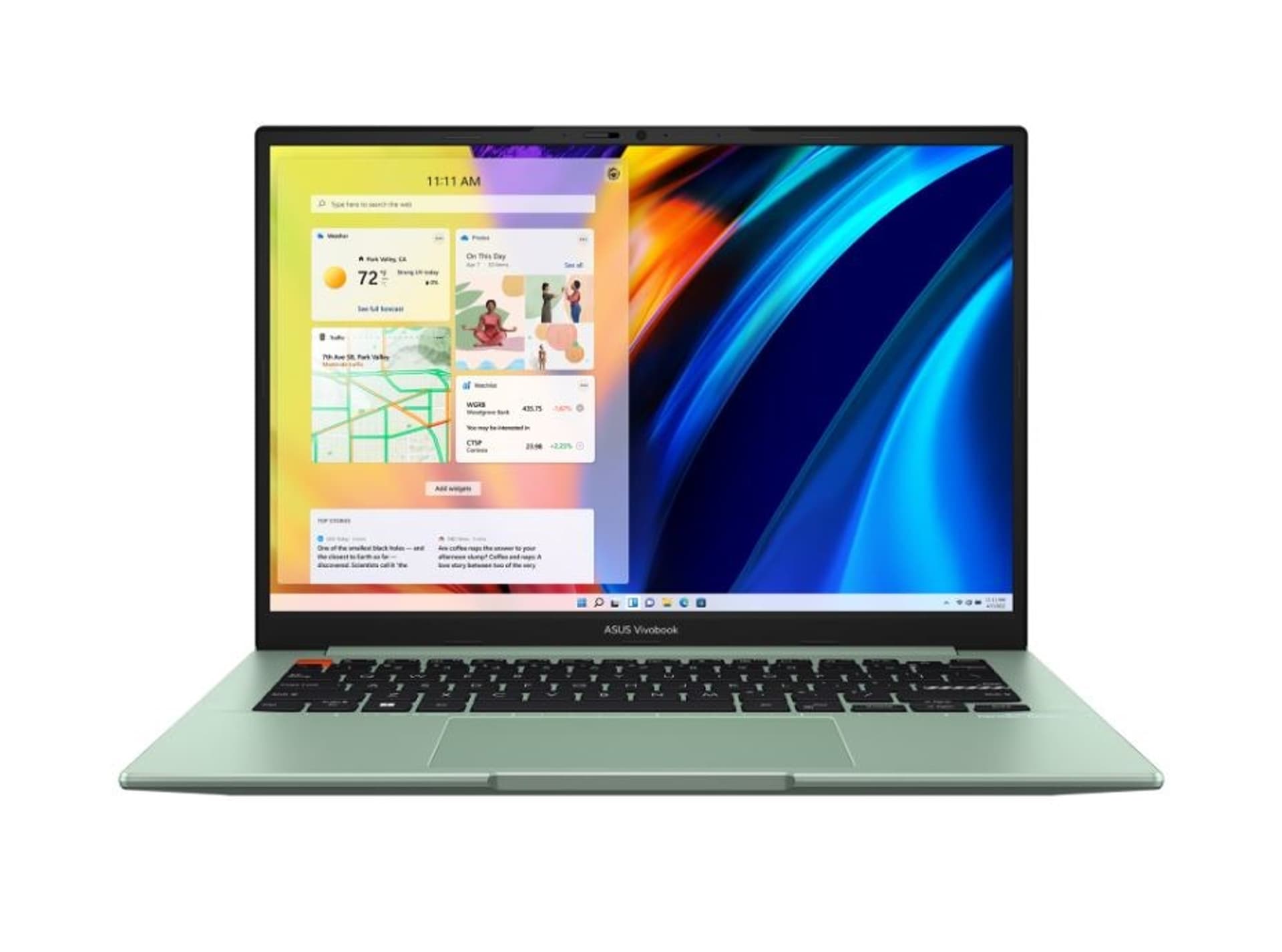 

ASUS Vivobook S 15 OLED M3502 90NB0XX3-M00640 Ryzen 5 5600H 15.6" 2.8K OLED 120Hz Glossy 8GB DDR4 SSD512 AMD Radeon Graphics WLAN+BT Cam 70WHrs Win11 Brave Green