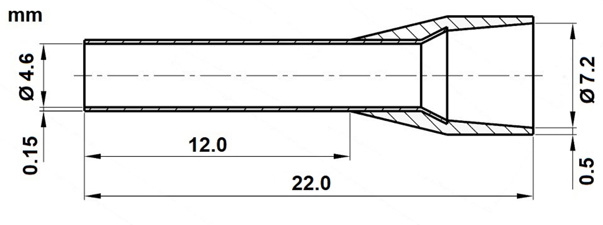 

TULEJKA KABLOWA TUL-10/12/DIN-R*P100