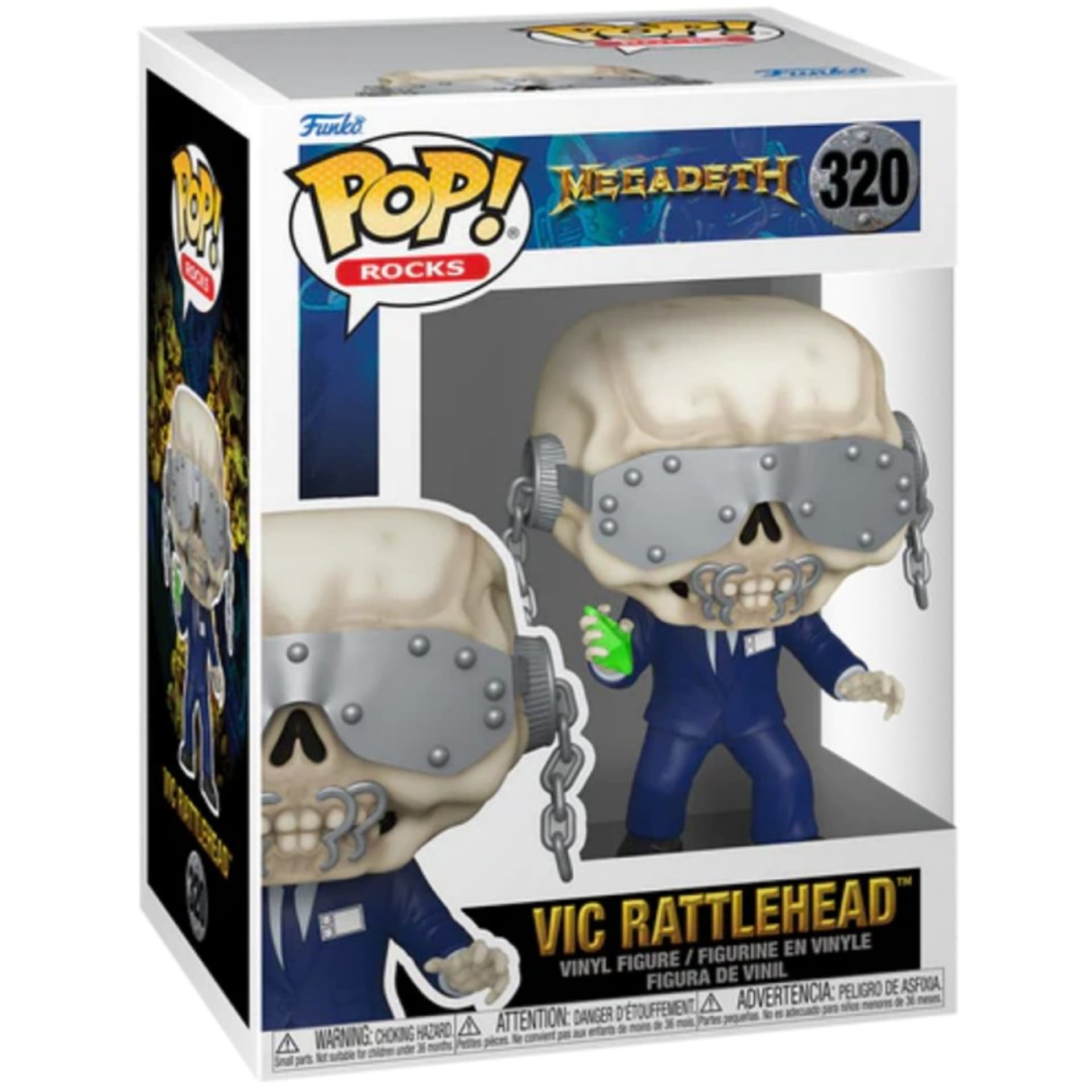 

Funko POP! Figurka Megadeth Vic Rattlehead