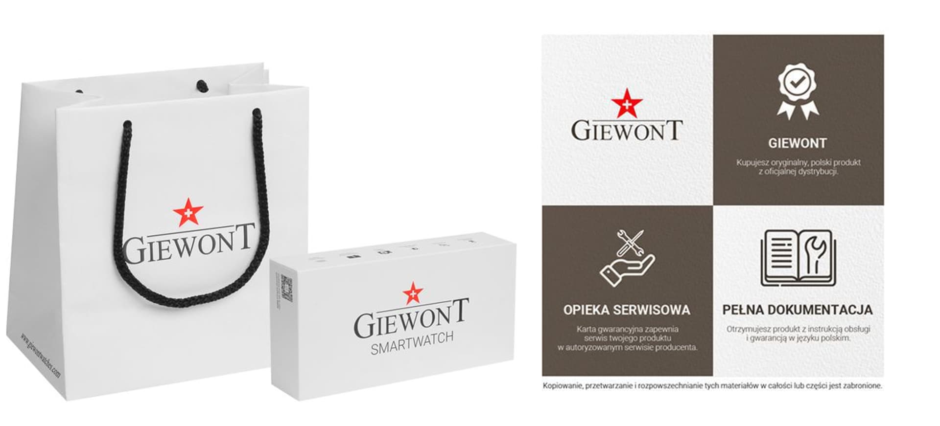 

Smartwatch Giewont GW120-6 Ecru