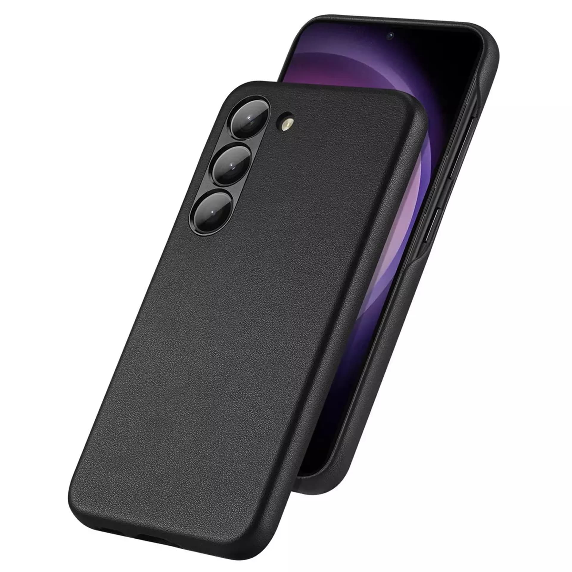 

Dux Ducis Grit etui Samsung Galaxy S23+ elegancki pokrowiec ze sztucznej skóry MagSafe czarne