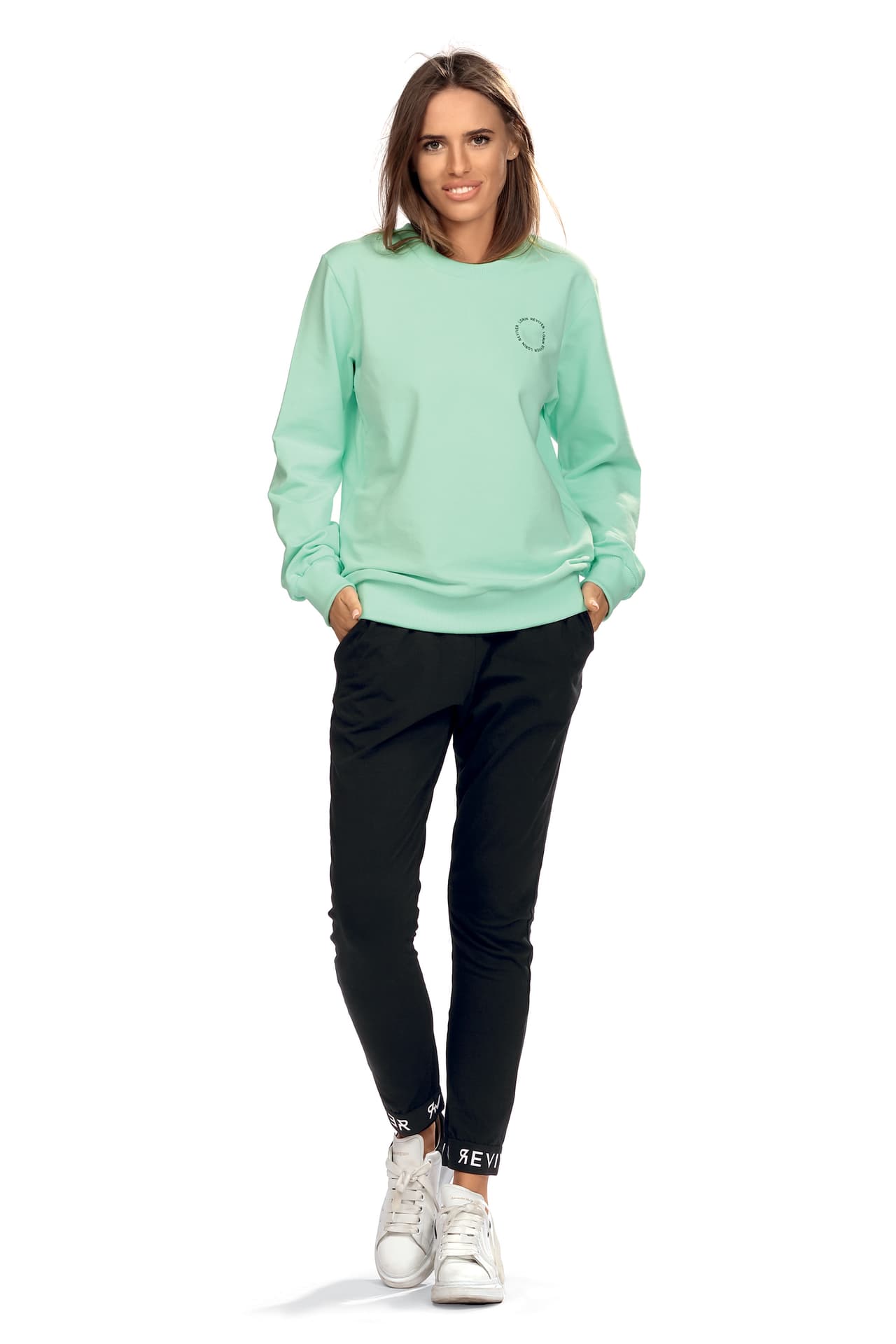 

Bluza F5586 Miętowa (Rozmiar S)