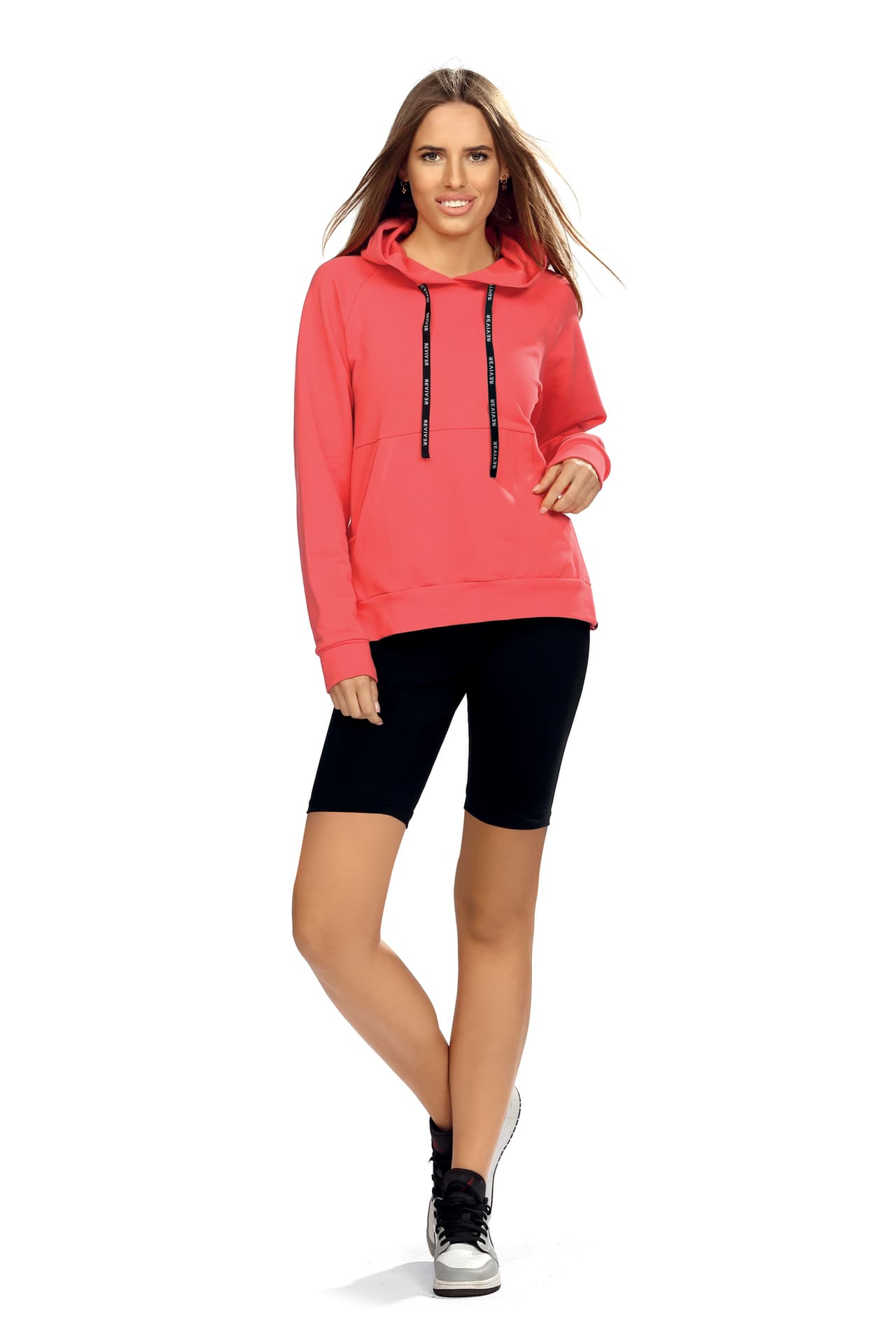 

Bluza z kapturem F5584 Koralowa (Rozmiar M)