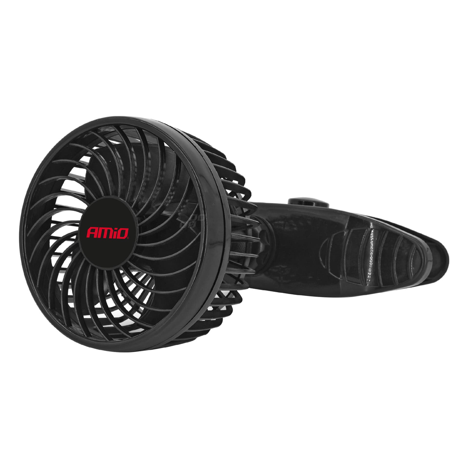 

Wiatrak samochodowy wentylator z klipsem 12v amio-03005