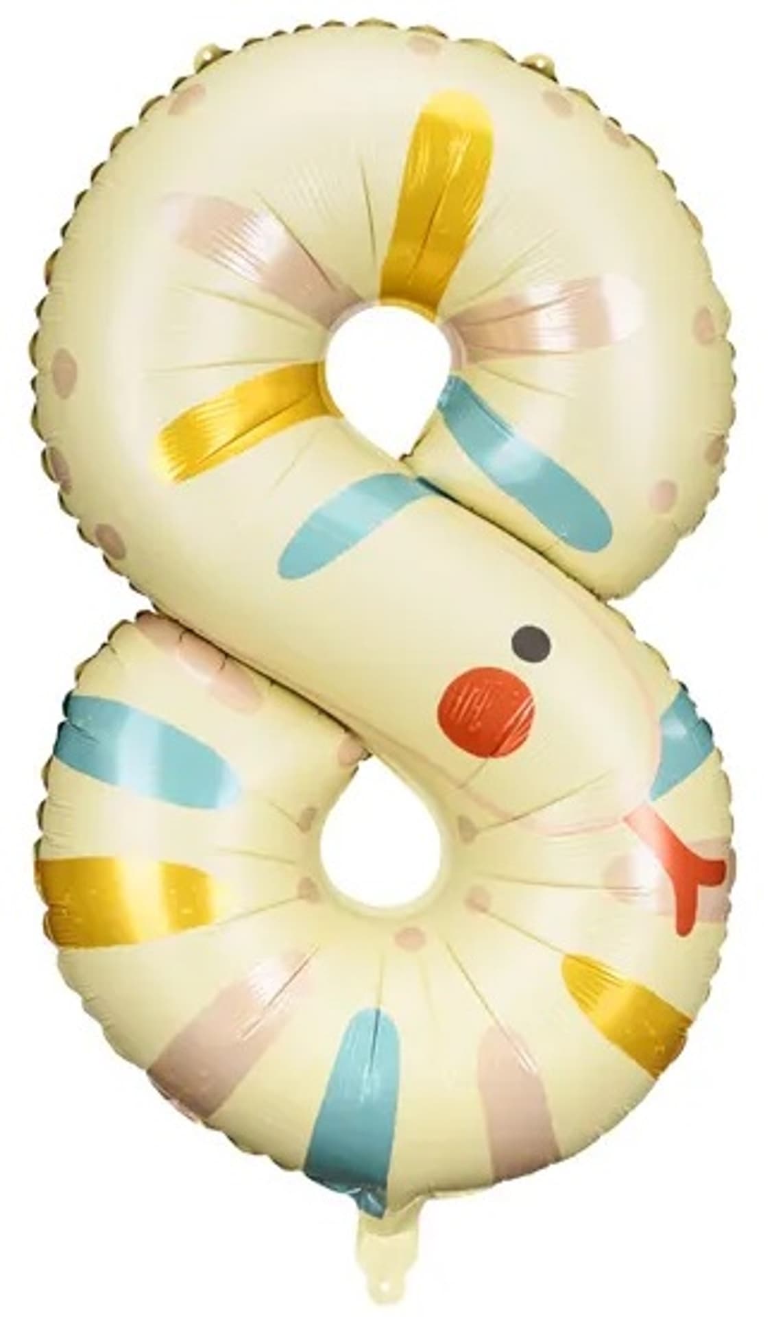 

Balon foliowy urodzinowy cyfra "8" - Wąż 43x72 cm