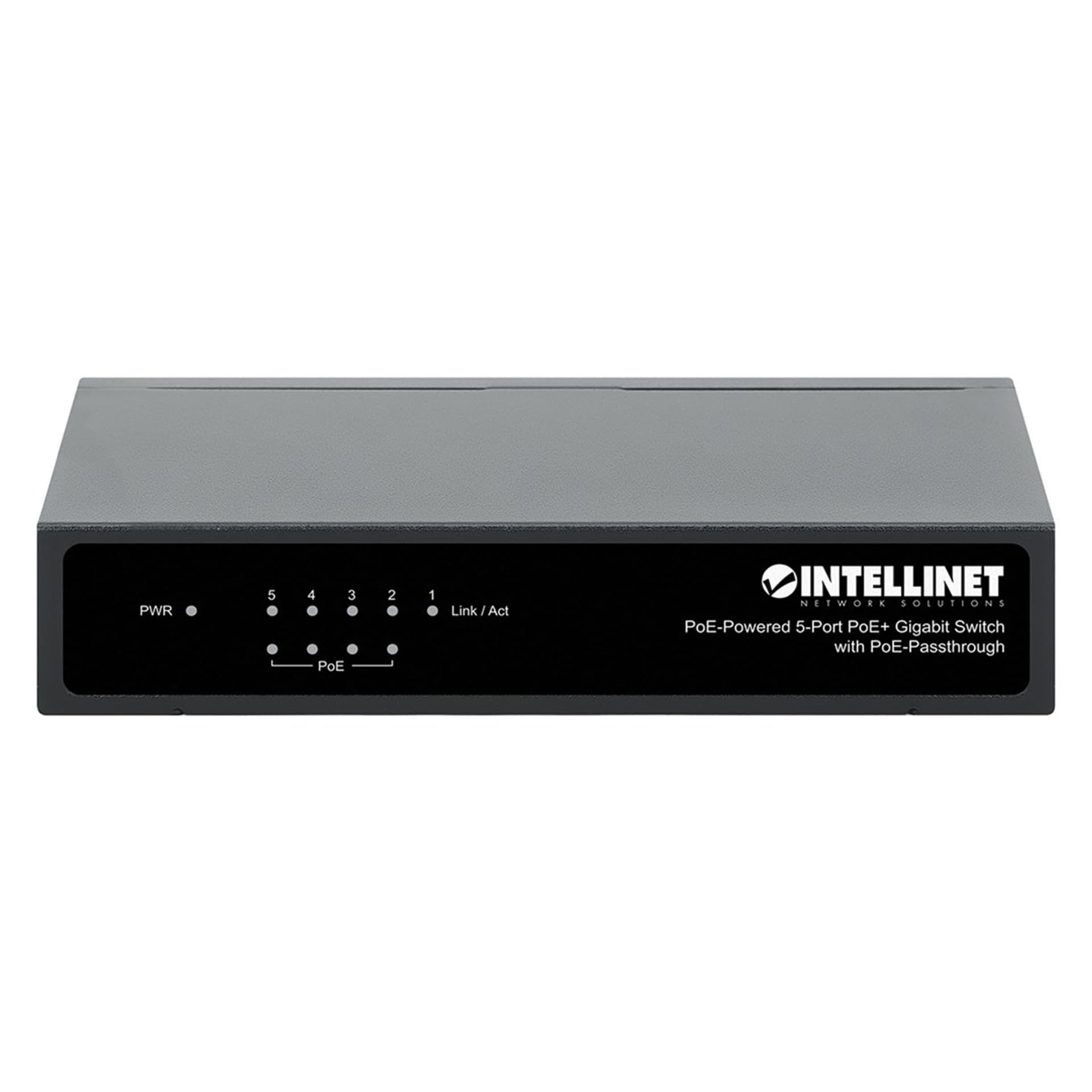 

INTELLINET SWITCH GIGABIT 5XPOE PASSTHROUGH ZASILANY POE LUB AC, 68W 561082