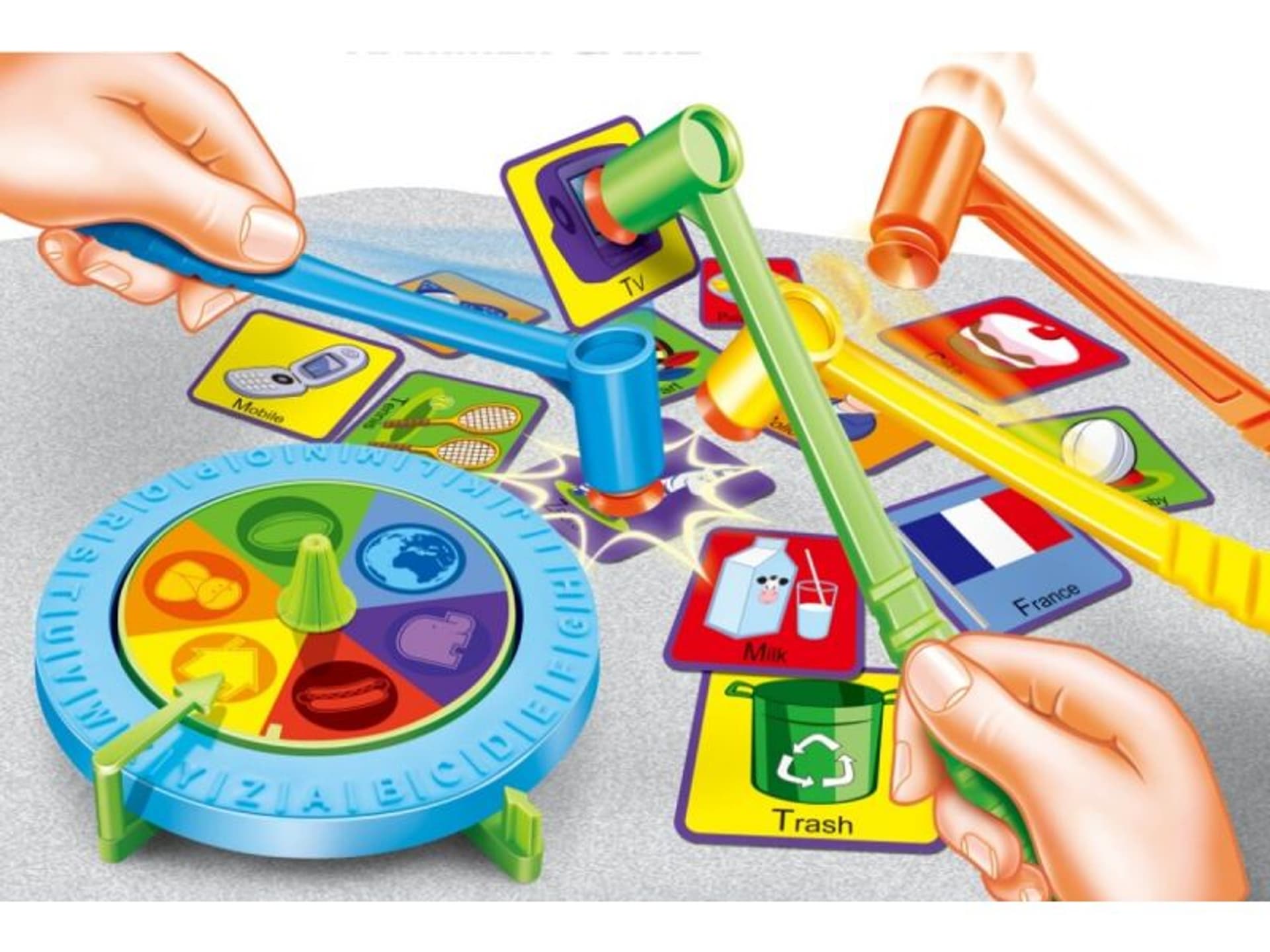 

Zabawna Gra Na Spostrzegawczość, Refleks, Przyssawki HAMMER GAME
