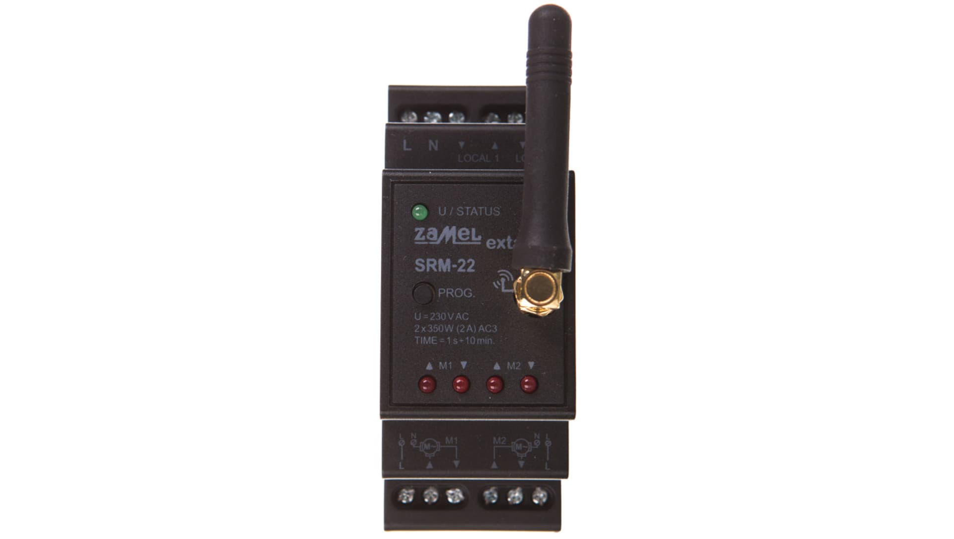 

Radiowy sterownik rolet modułowy podwójny 230V SRM-22 EXL10000023