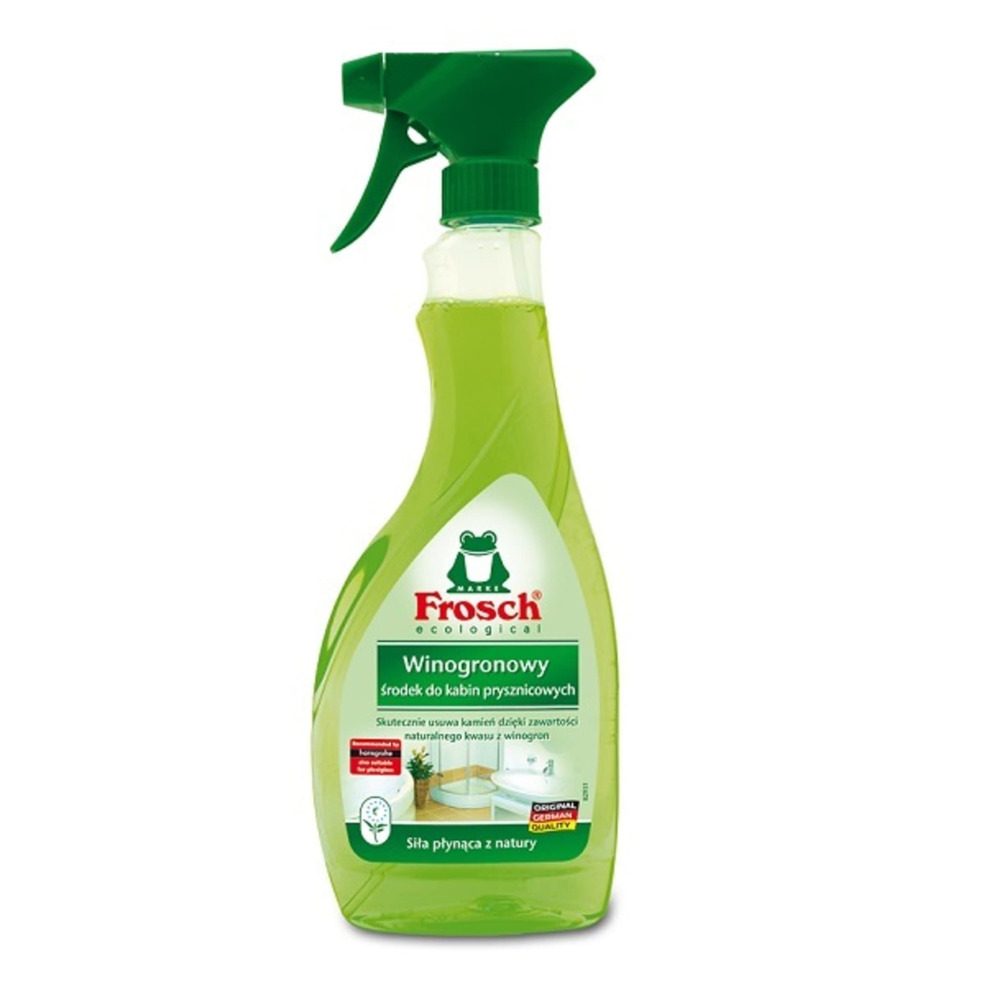 

FROSCH 500ml Płyn do kabin prysznicowych winogronowy