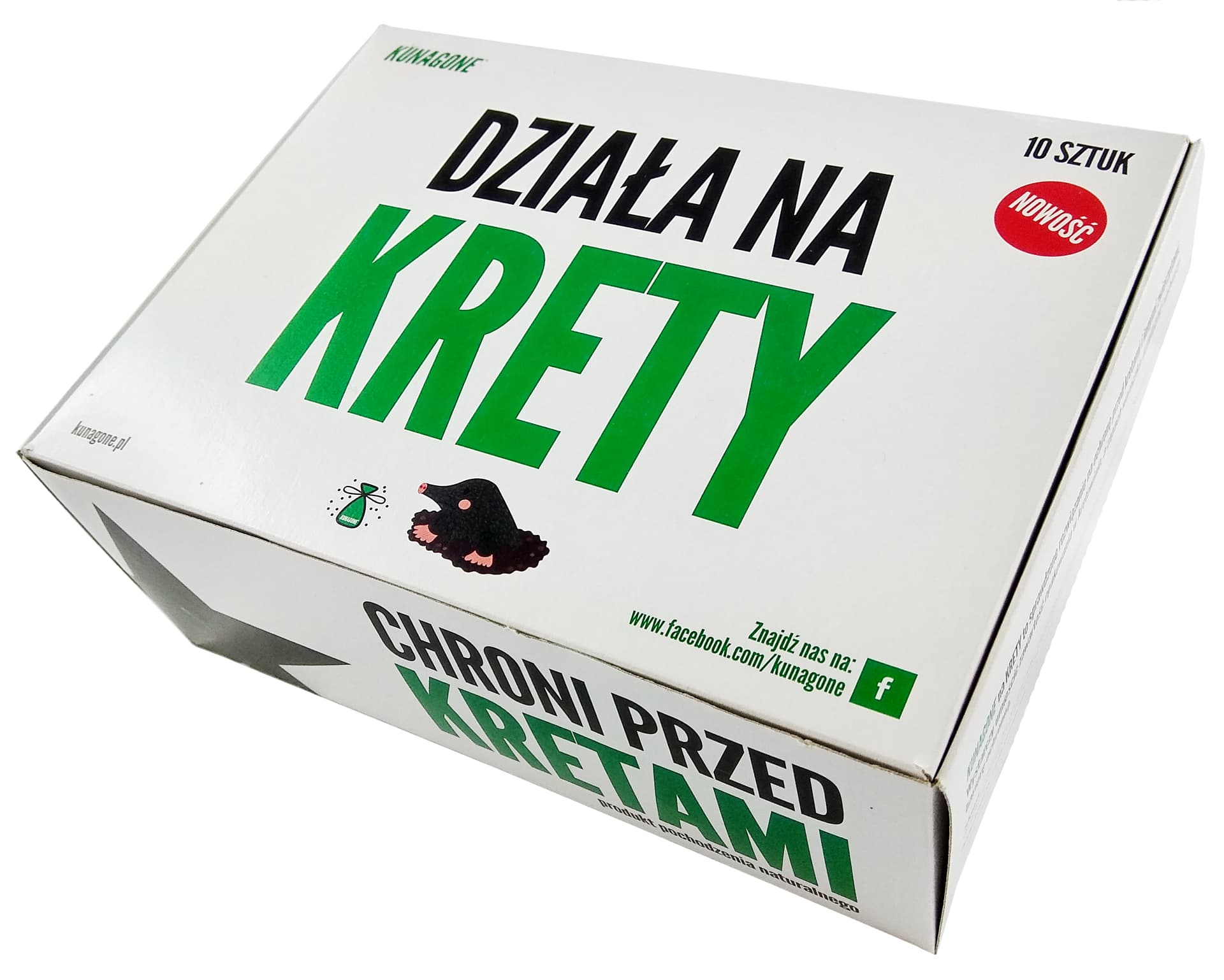 

Eko-odstraszacz KRETY 10-pack