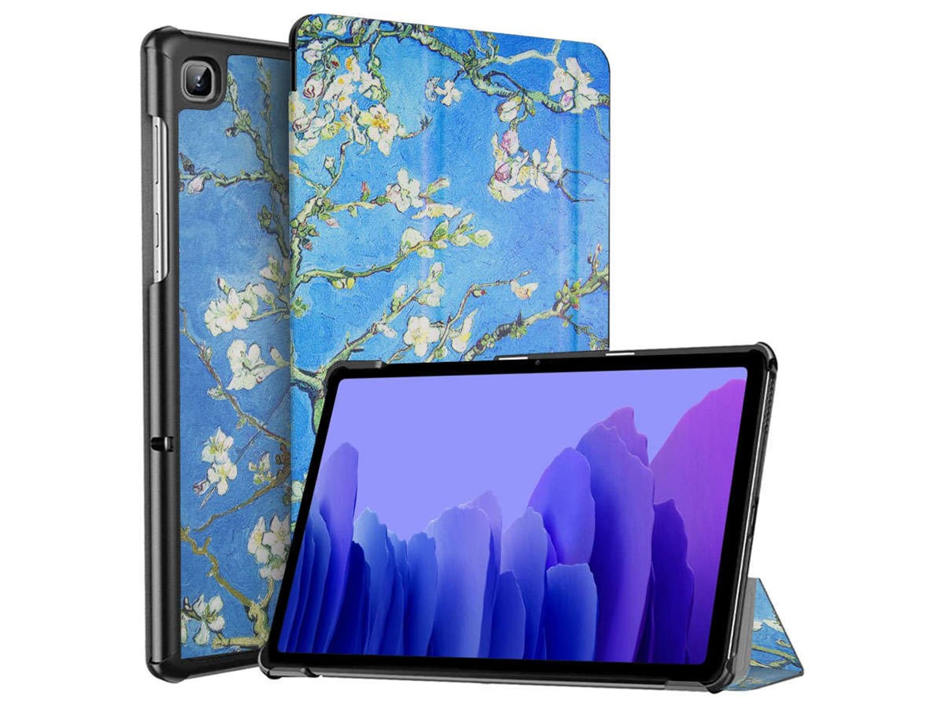 

Etui Alogy Book Cover do Galaxy Tab A7 10.4 2020/ 2022 T500/T505 Kwitnący migdałowiec
